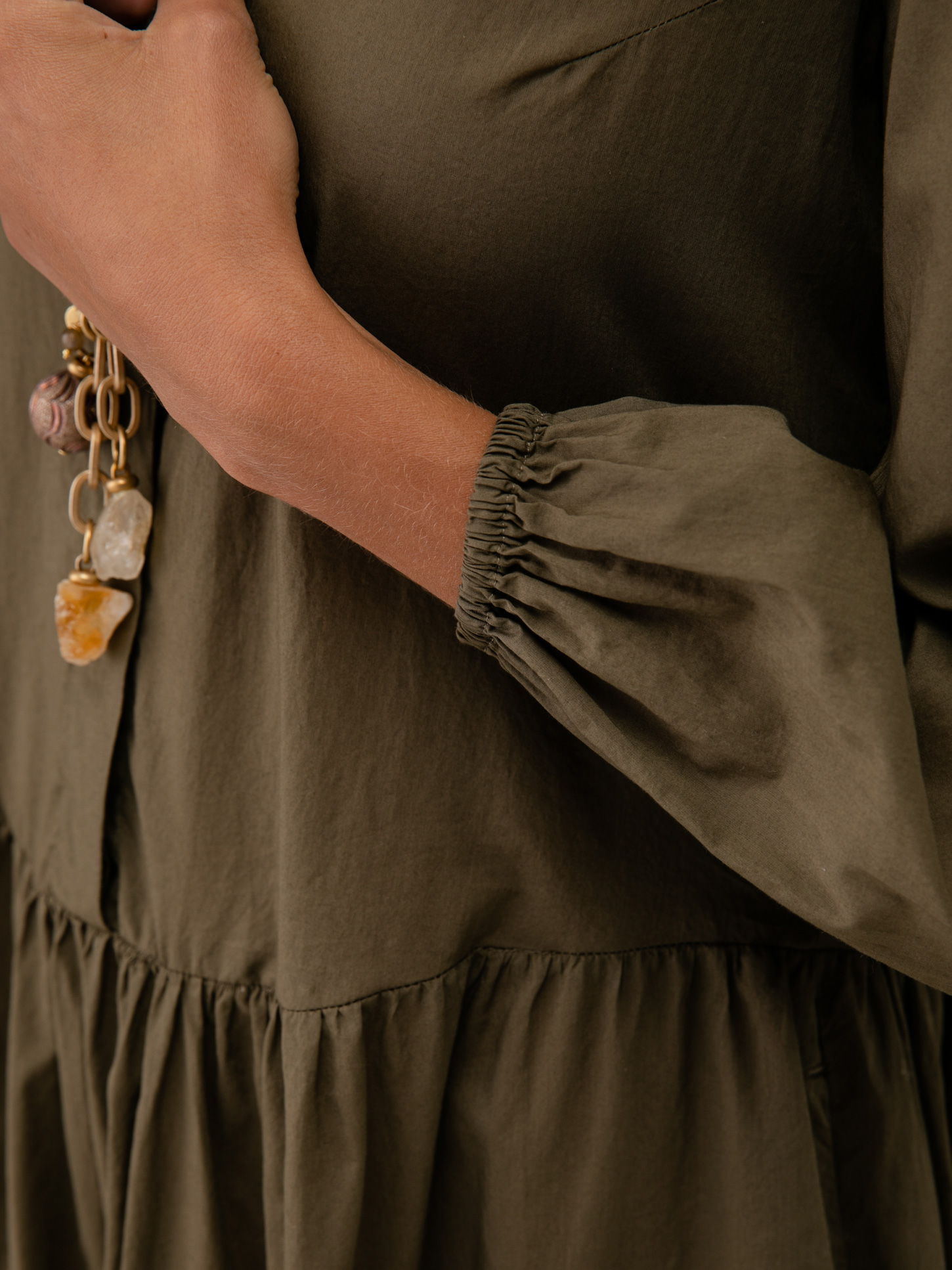 Detailansicht von Maxi-Blusenkleid von ROBERT FRIEDMAN