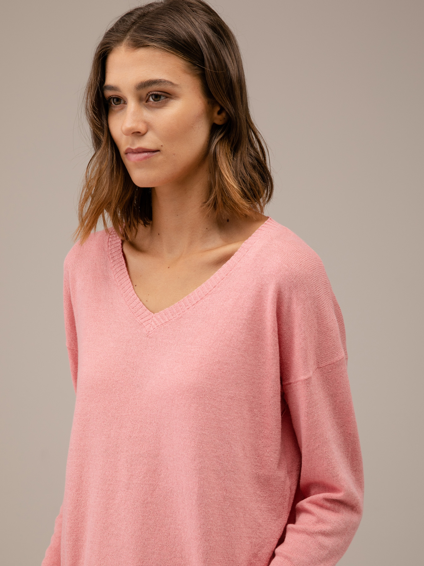 Detailansicht von Pullover aus Leinen von DANIELS