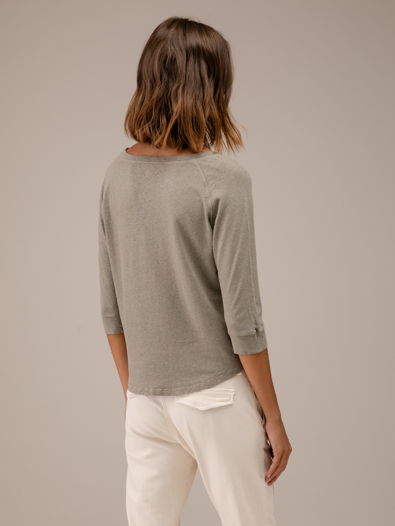 Detailansicht von Langarmshirt mit 3/4 Arm von DANIELS