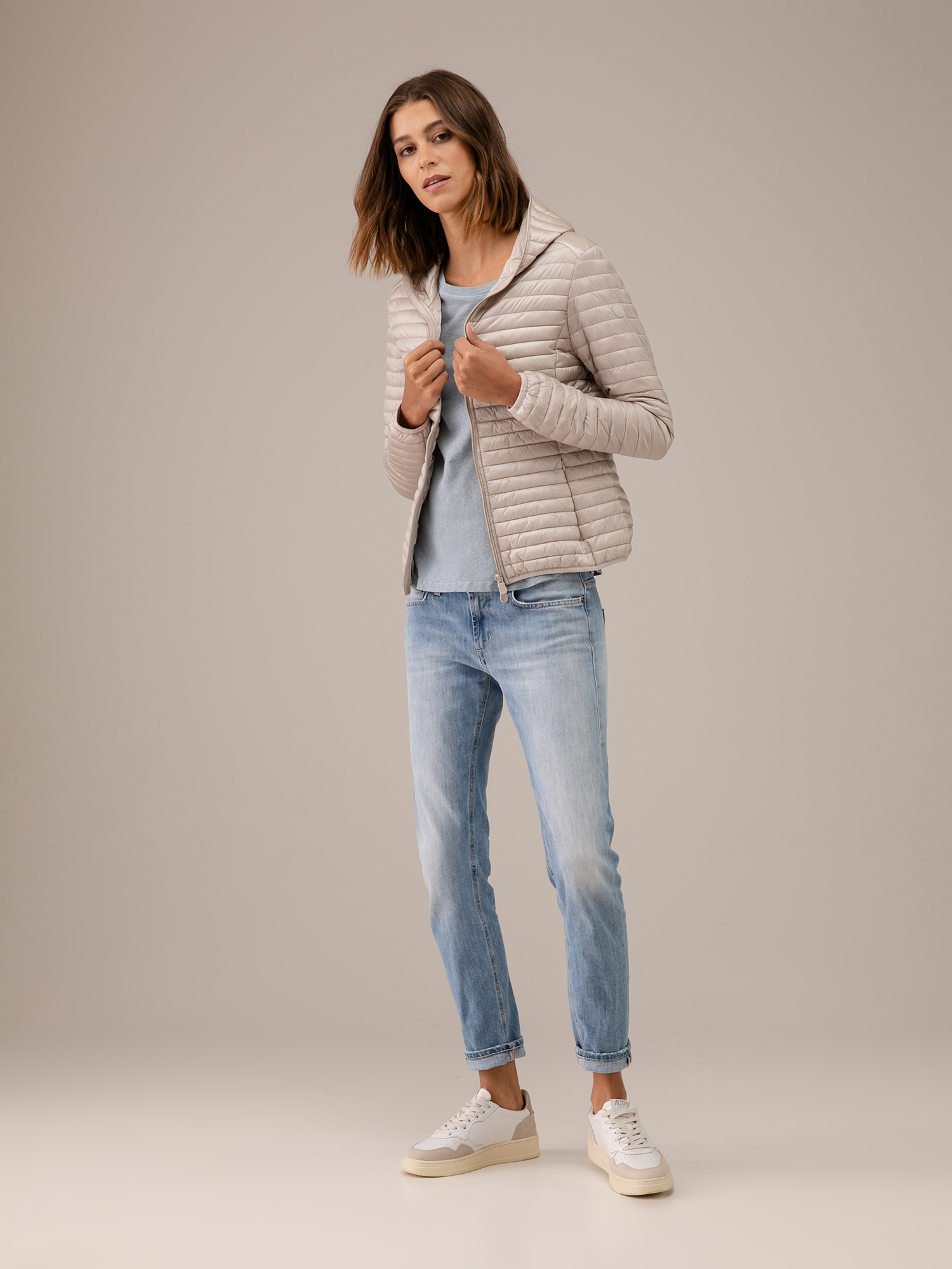 Detailansicht von Taillierte Steppjacke von SAVE THE DUCK