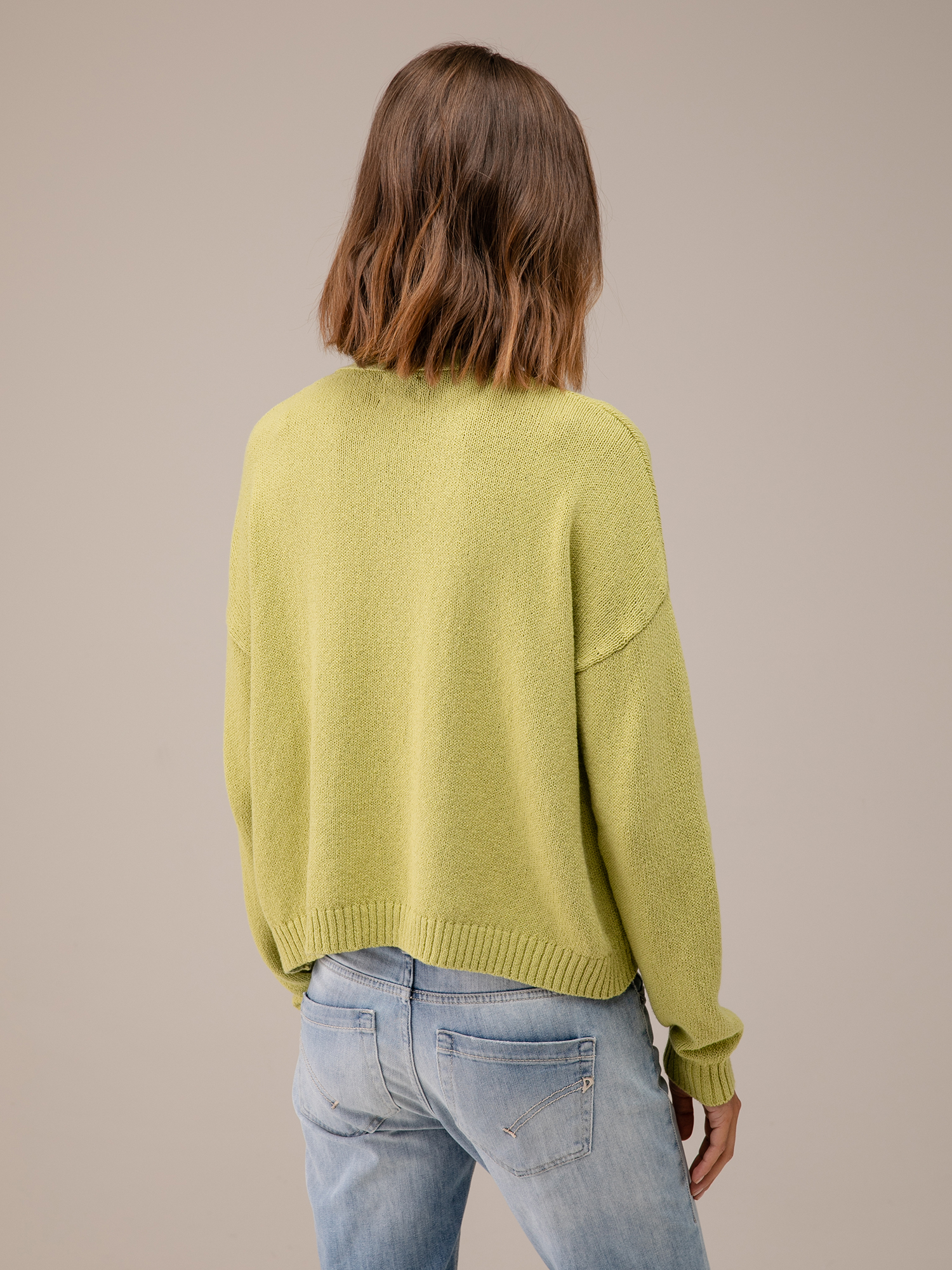 Detailansicht von Strickjacke aus Baumwolle von DANIELS