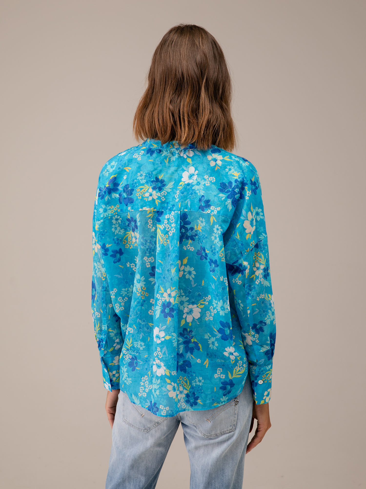 Detailansicht von Gemusterte Bluse von ROBERT FRIEDMAN