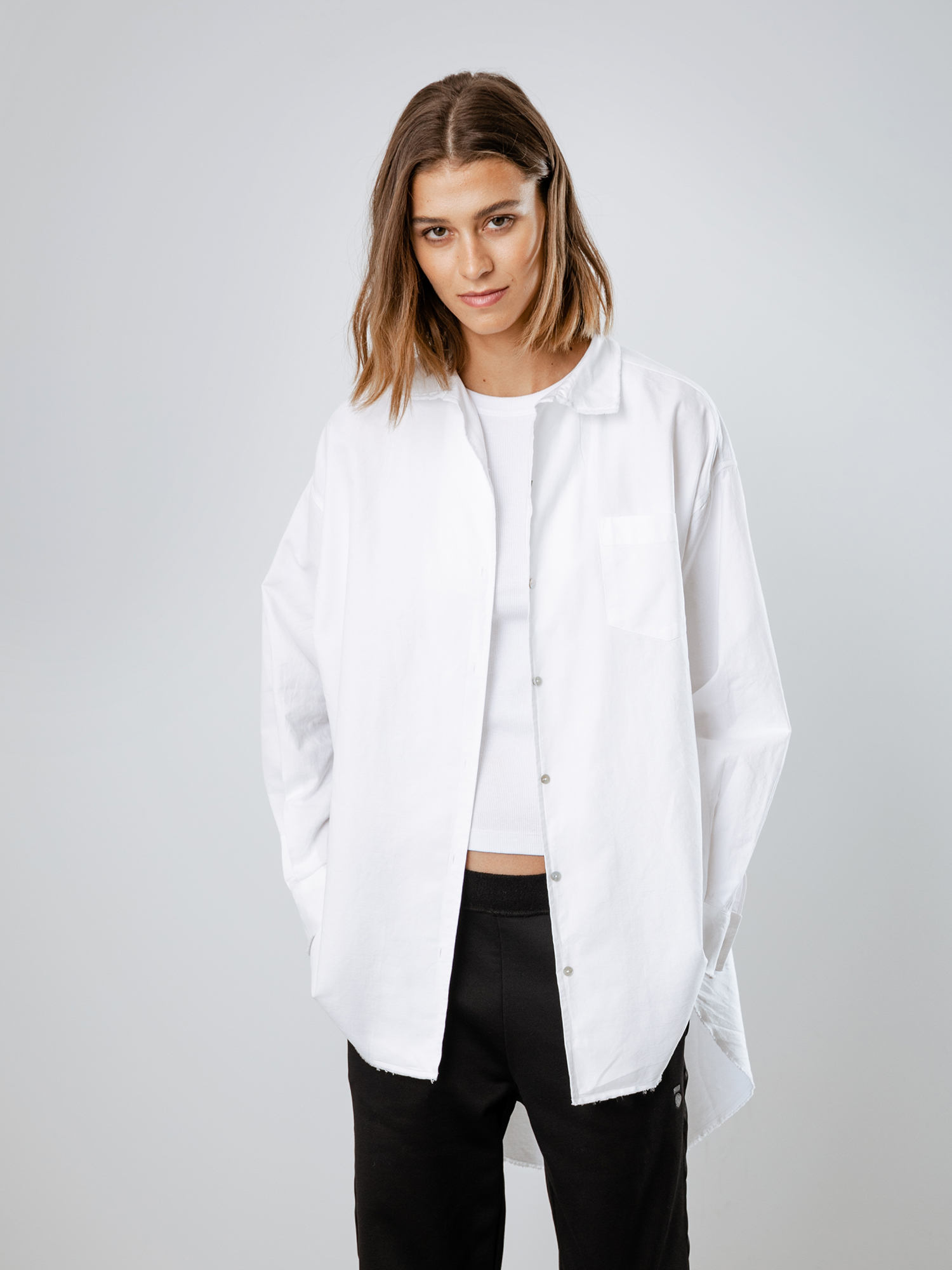 Detailansicht von Oversize Hemdbluse von 10 DAYS