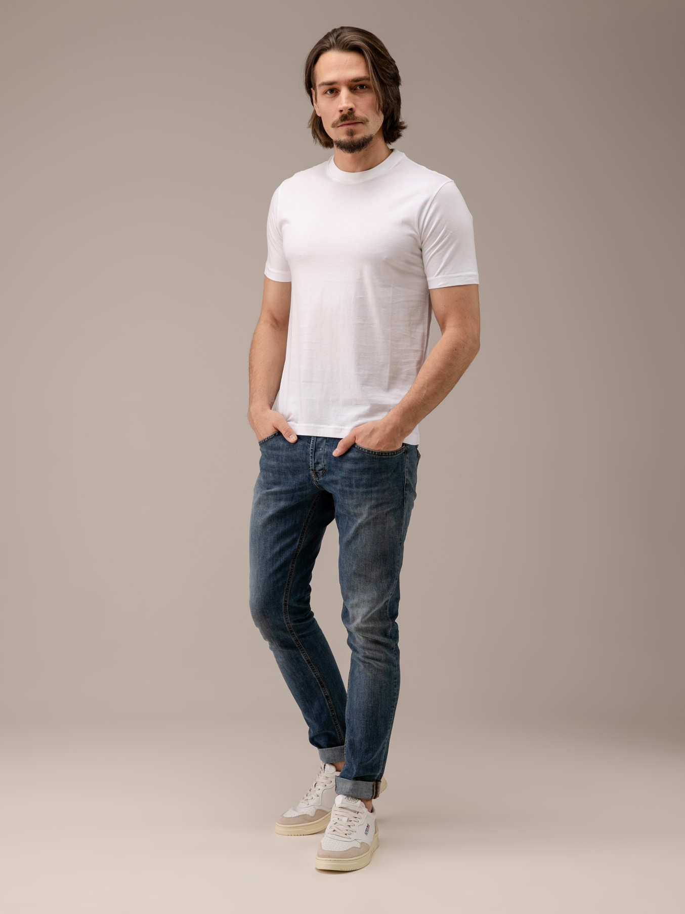 Detailansicht von Slim Fit Jeans von DONDUP