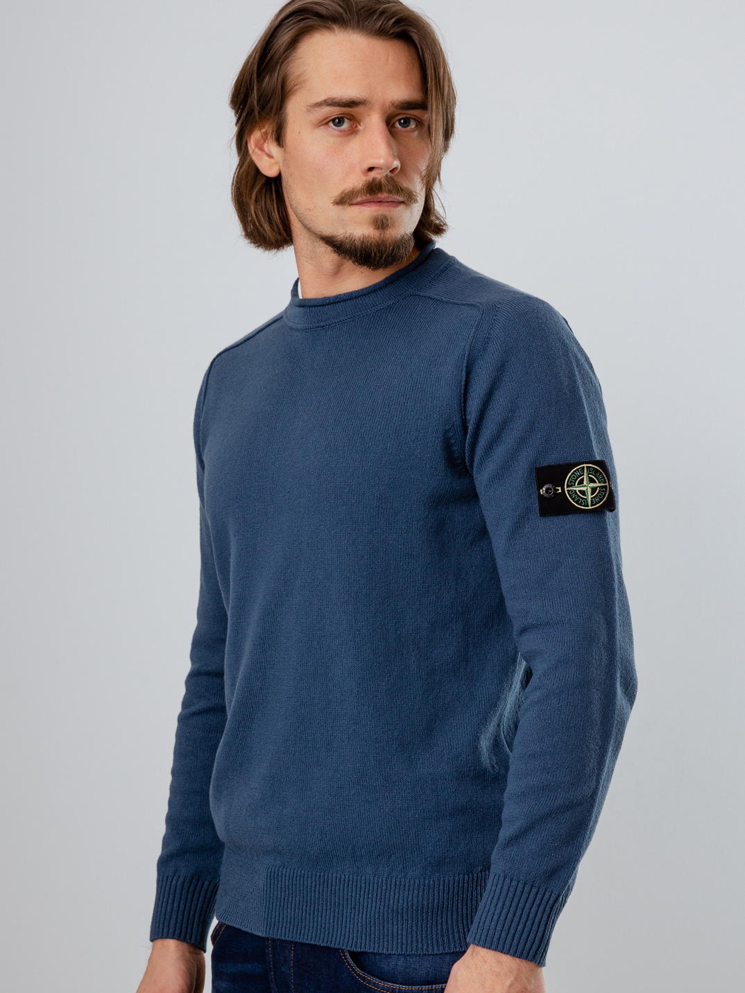 Detailansicht von Pullover aus Baumwolle von STONE ISLAND