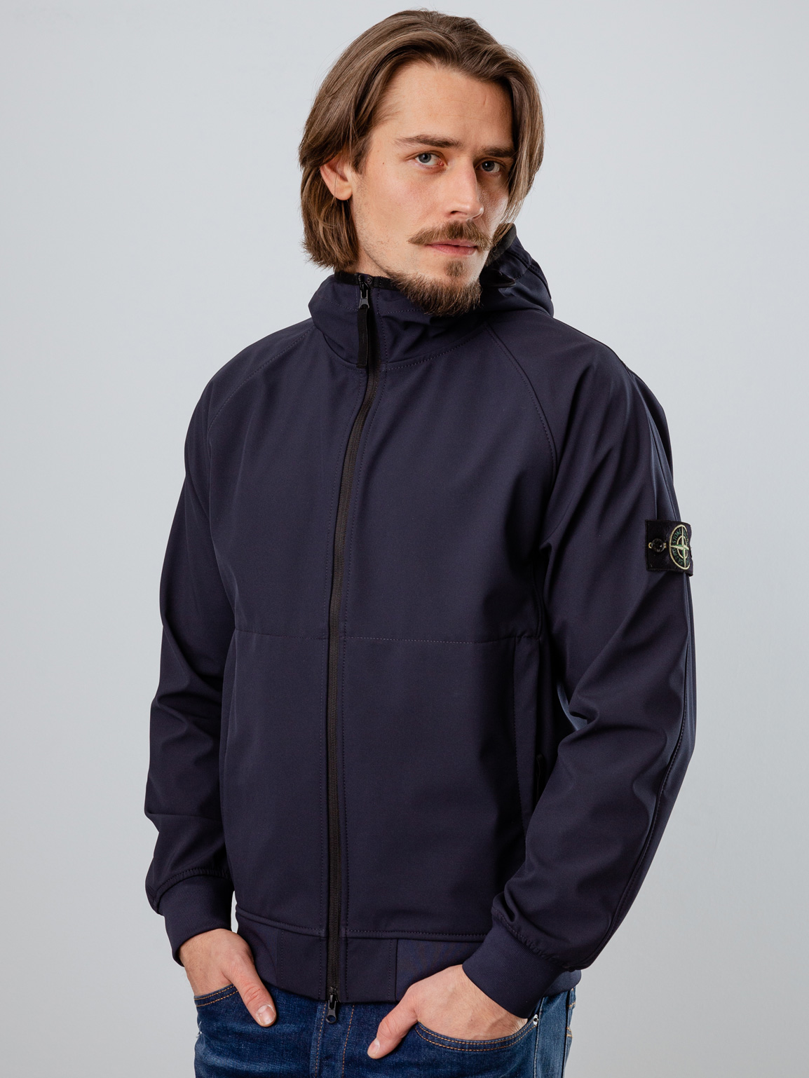 Detailansicht von Regenjacke von STONE ISLAND
