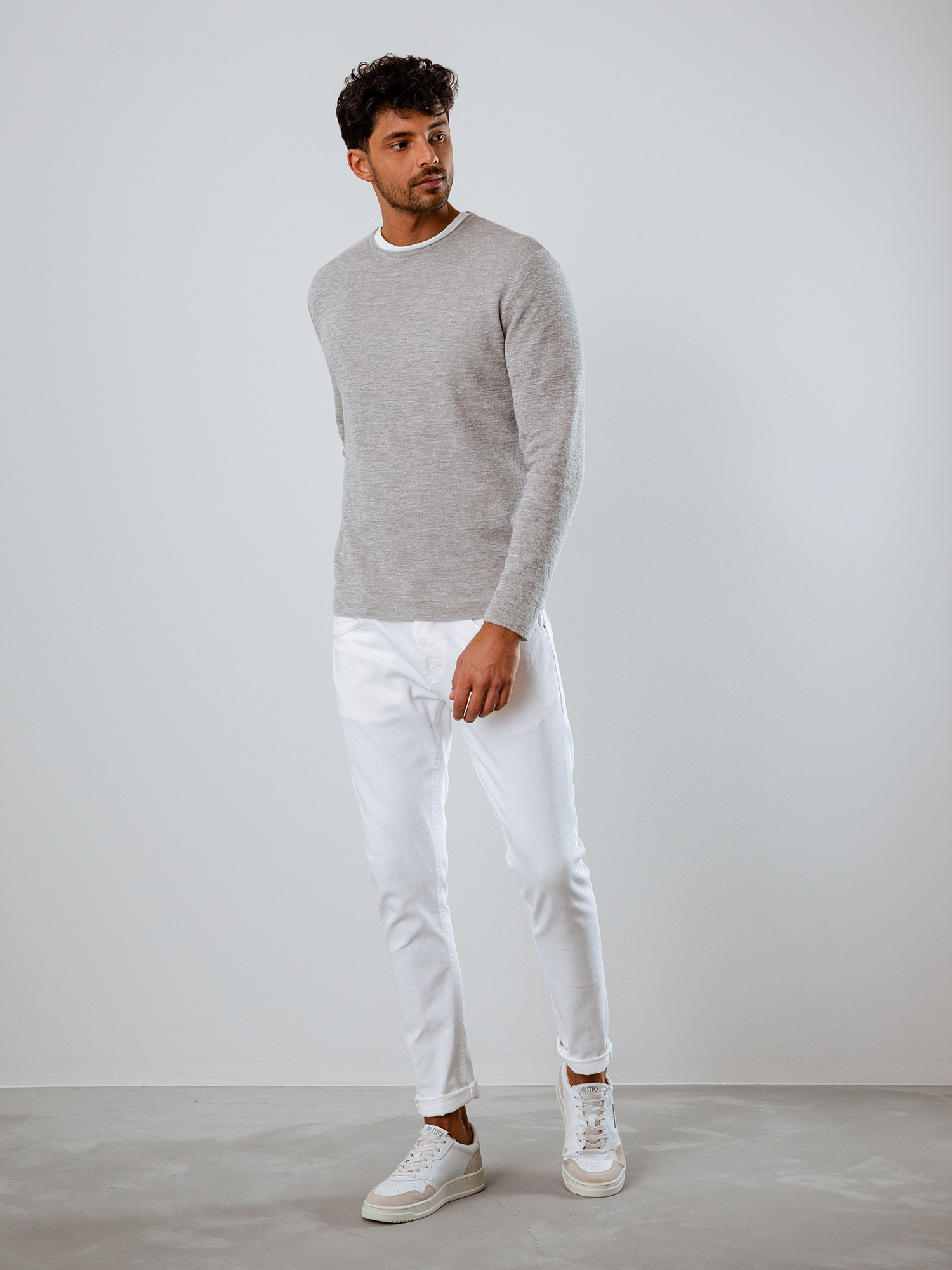 Detailansicht von Pullover aus Leinen von PHIL PETTER