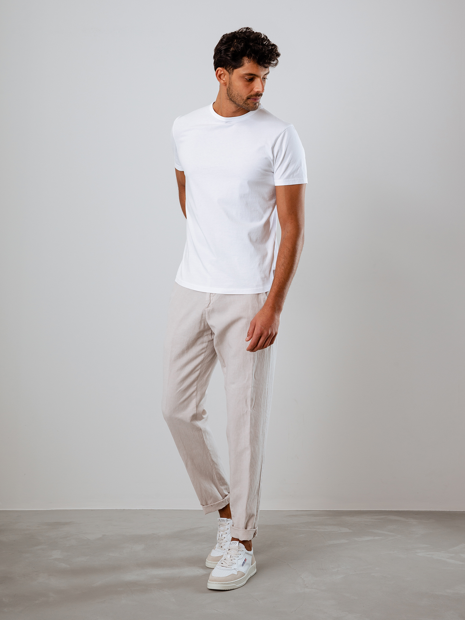 Detailansicht von T-Shirt aus Baumwolle von 04651