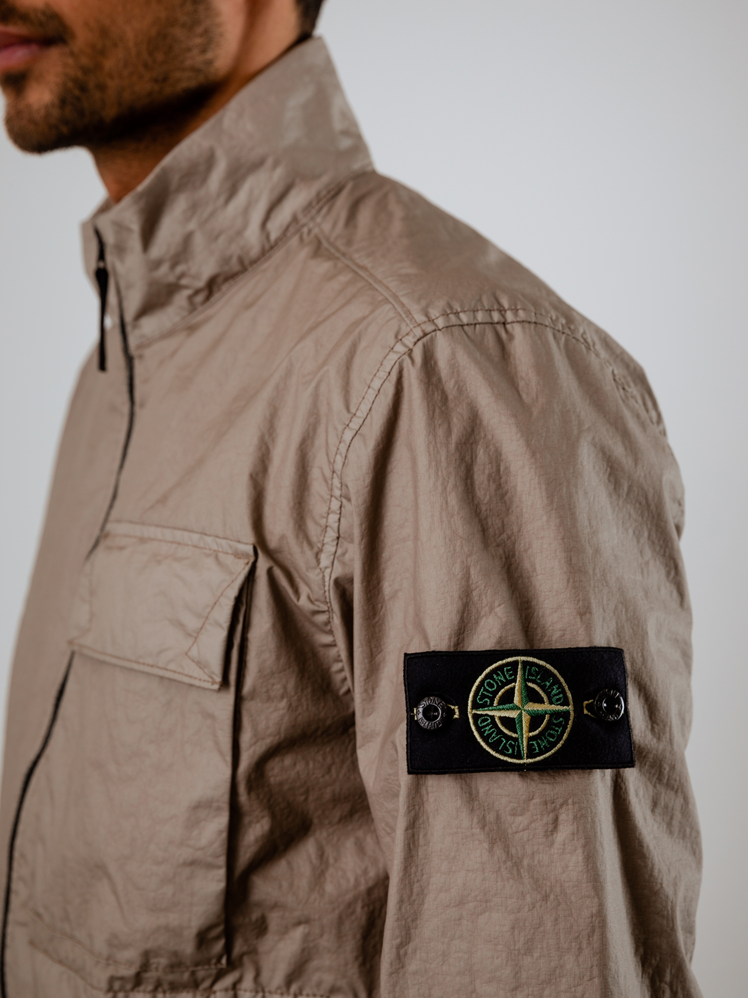 Detailansicht von Übergangsjacke von STONE ISLAND