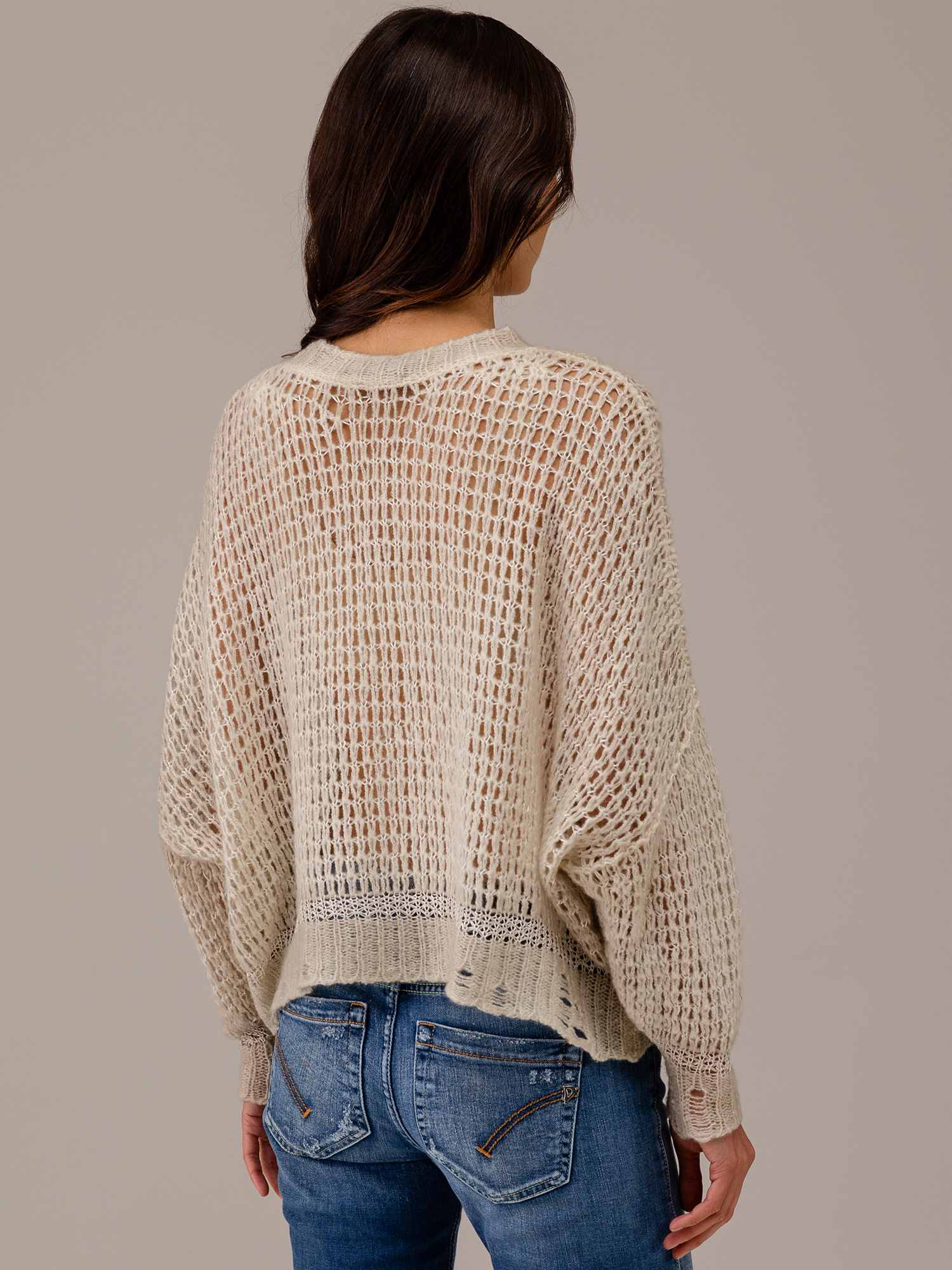 Detailansicht von Leichter Pullover aus Cashmere von AVANT TOI