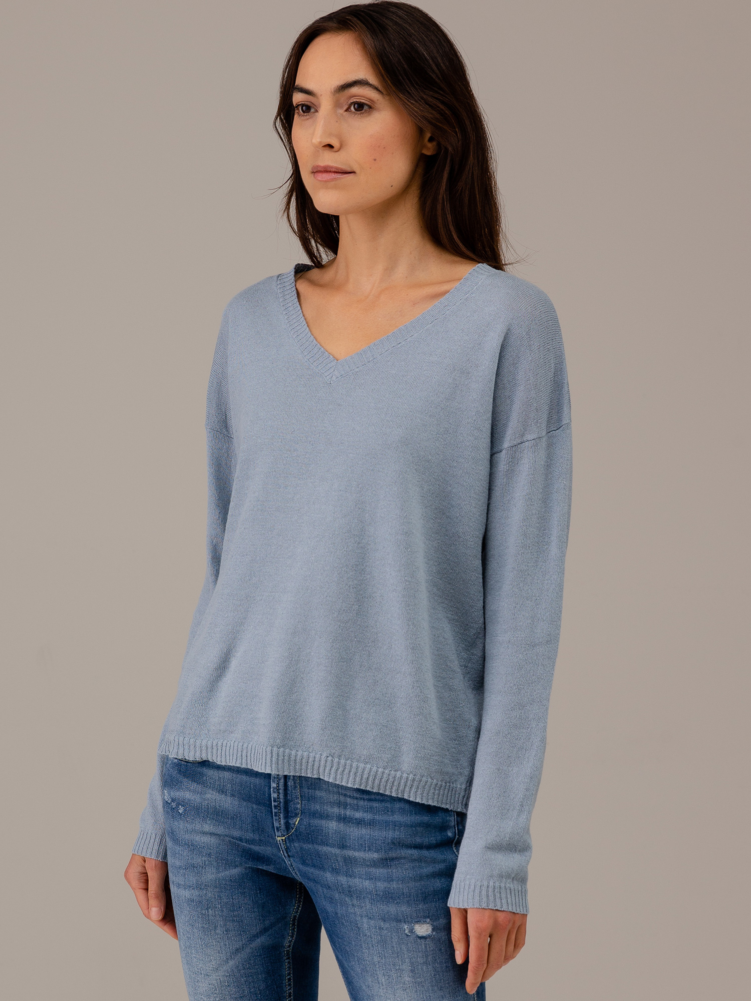 Detailansicht von Pullover aus Leinen von DANIELS