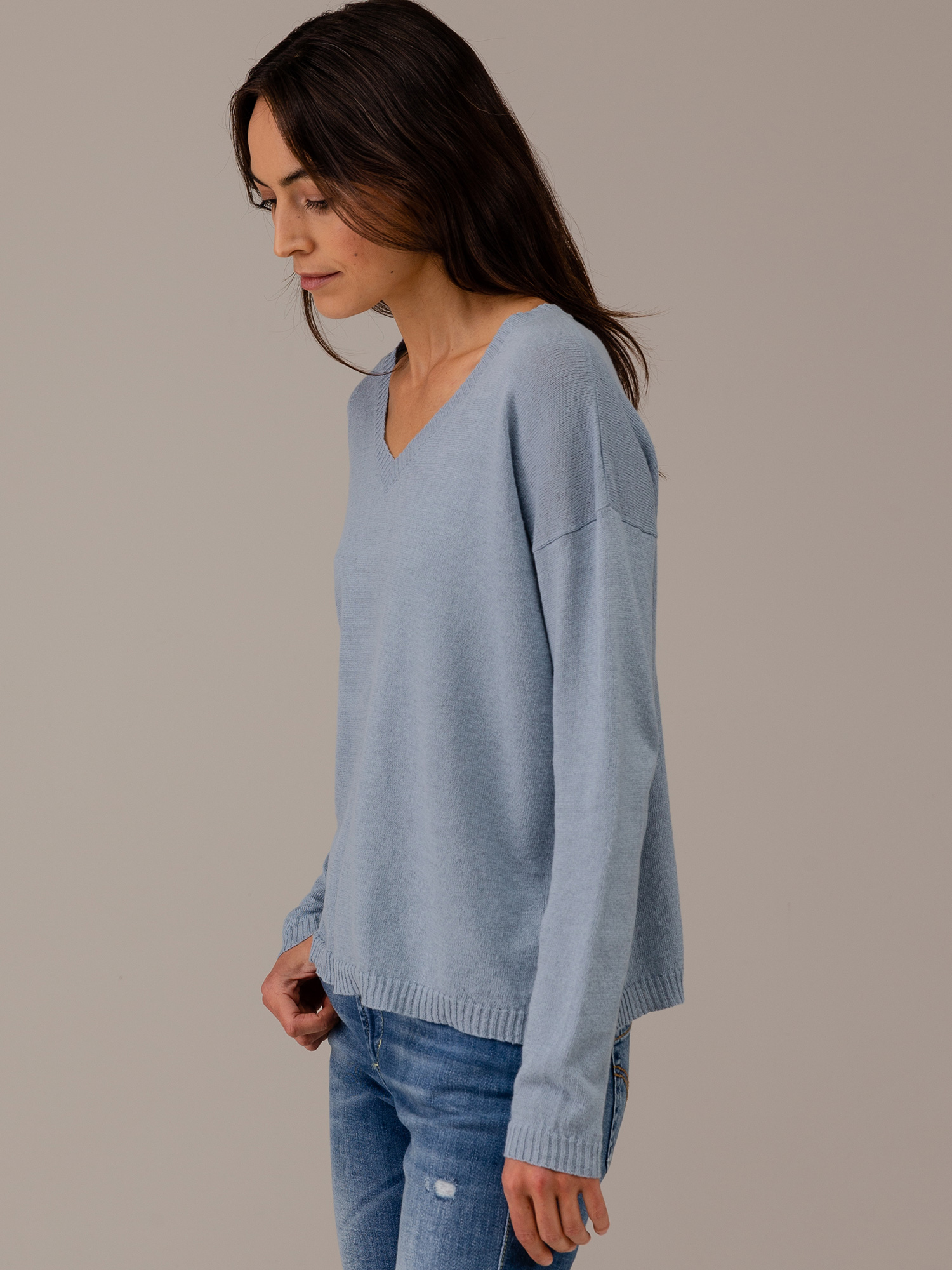 Detailansicht von Pullover aus Leinen von DANIELS