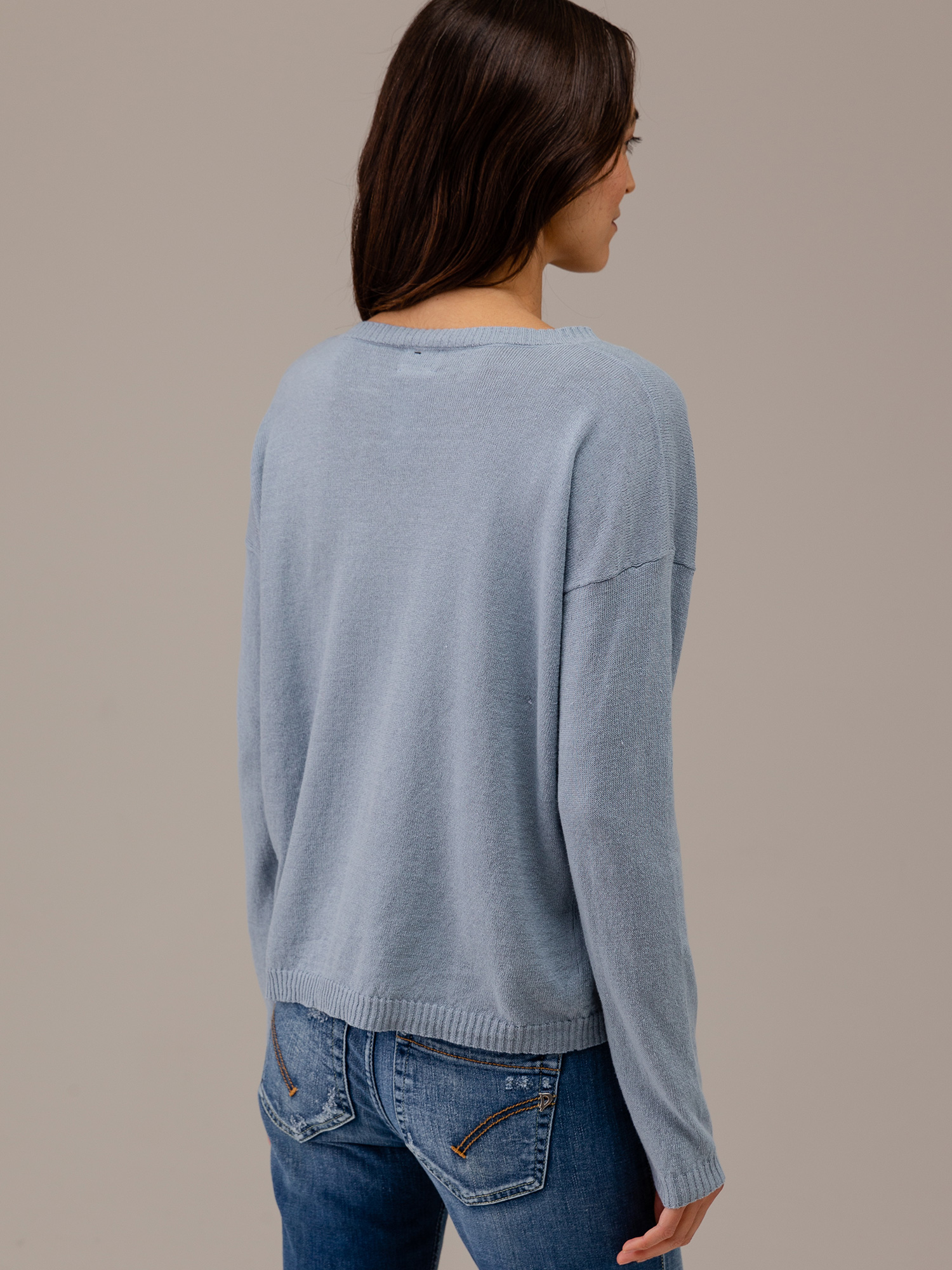 Detailansicht von Pullover aus Leinen von DANIELS