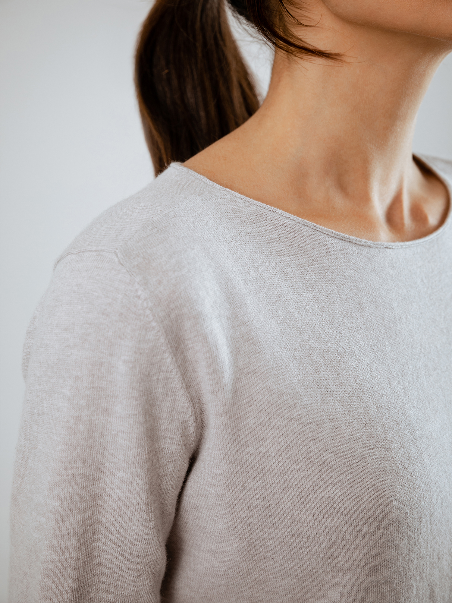 Detailansicht von Pullover aus Baumwolle von DANIELS