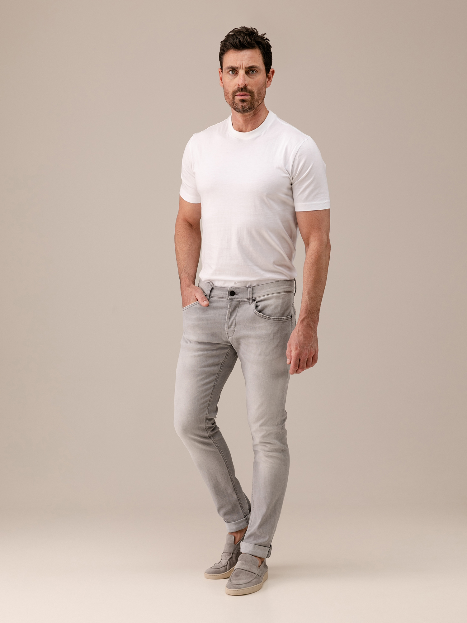 Detailansicht von Slim Fit Jeans von DONDUP