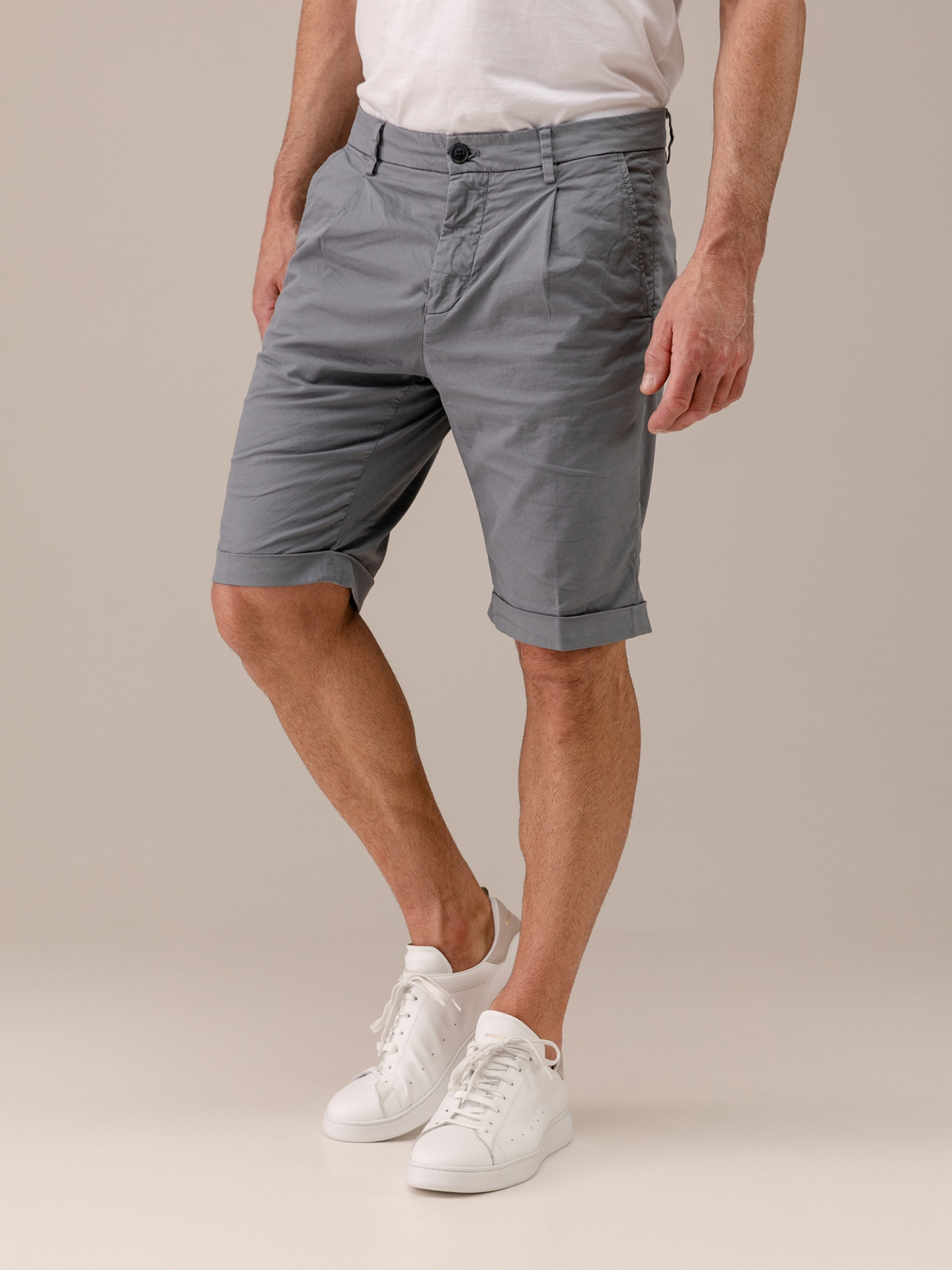 Detailansicht von Bermudas aus Baumwolle von MASON’S