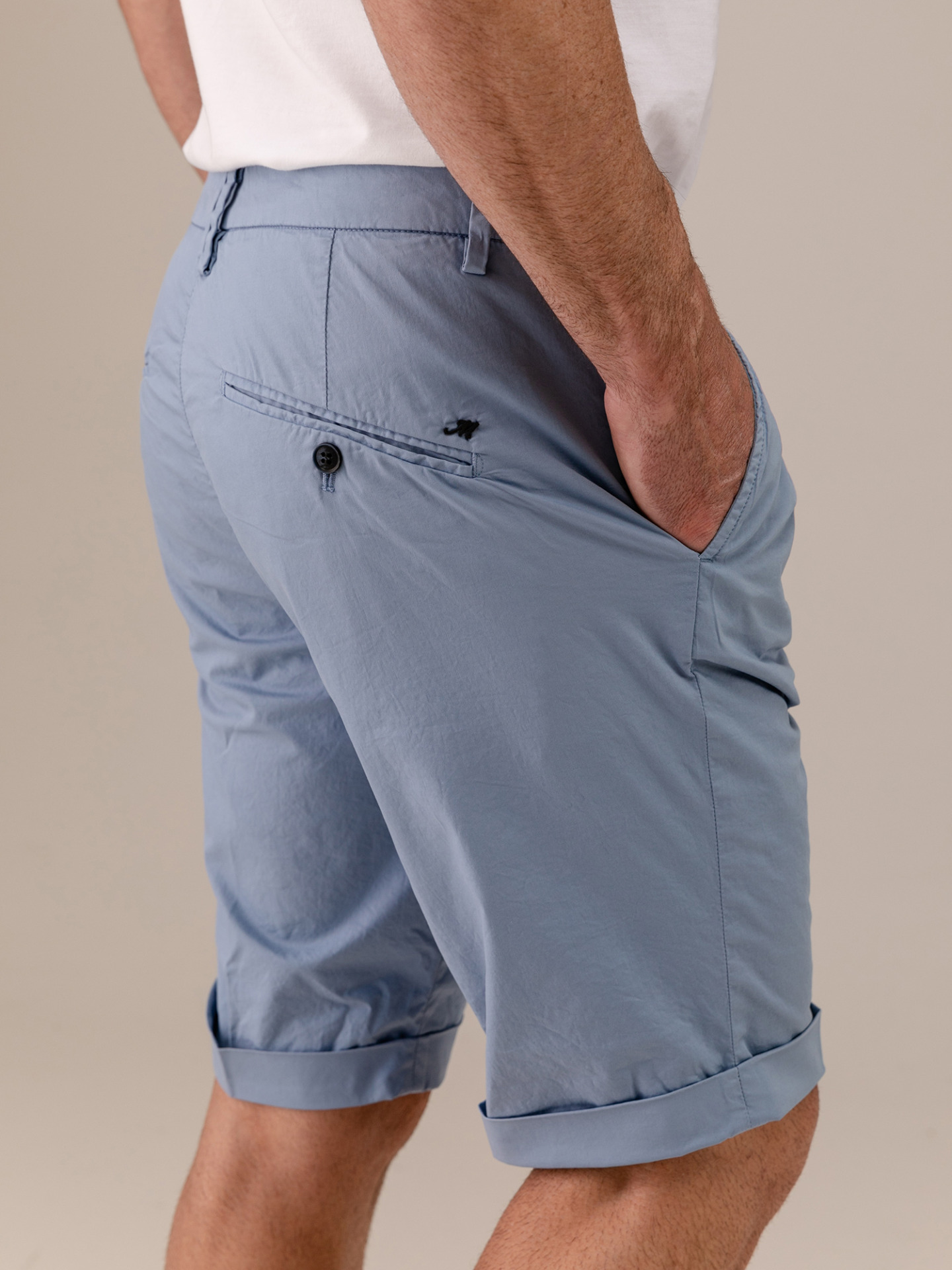 Detailansicht von Bermudas aus Baumwolle von MASON’S