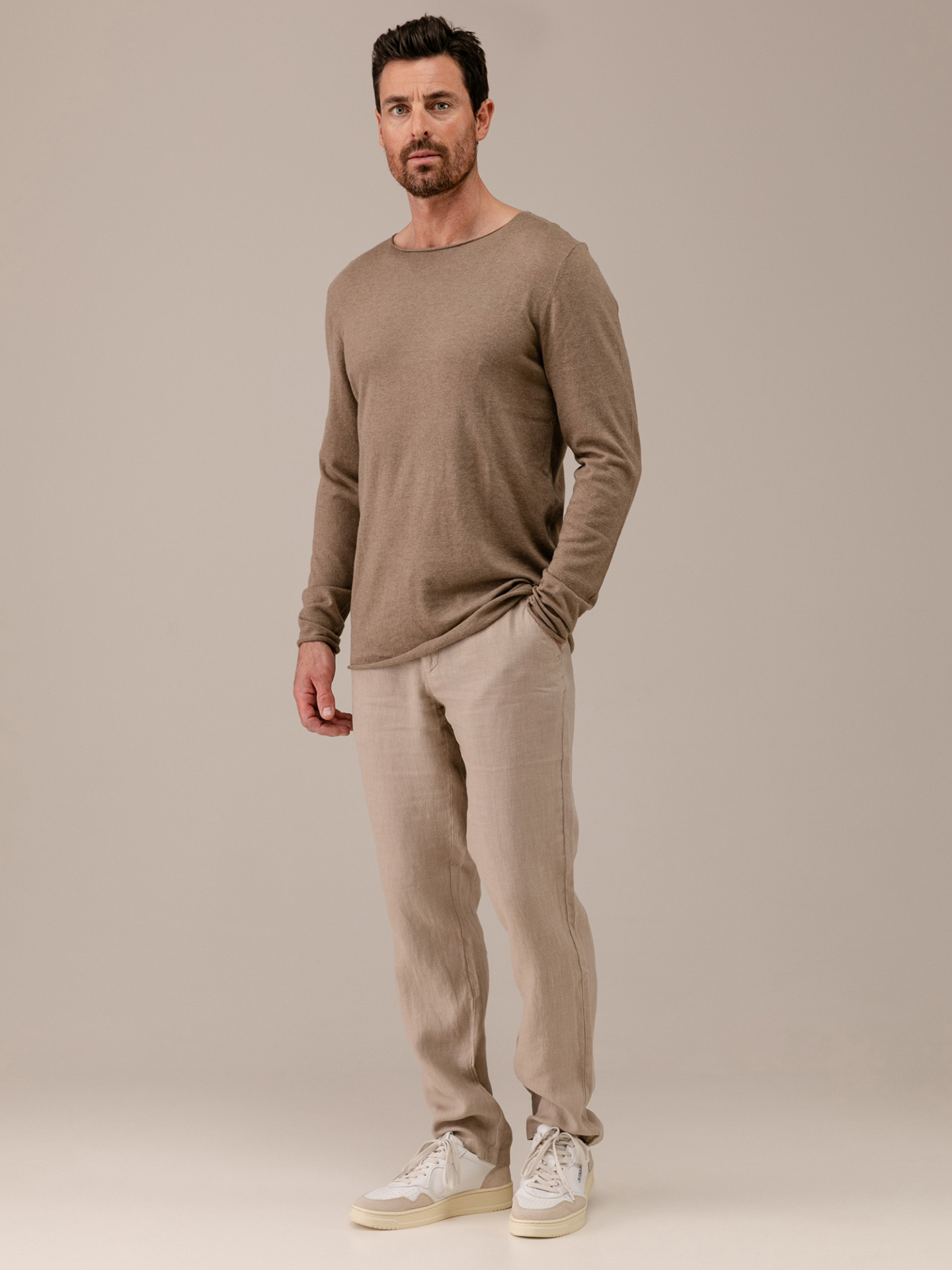 Detailansicht von Pullover aus Baumwolle von AMERICAN VINTAGE