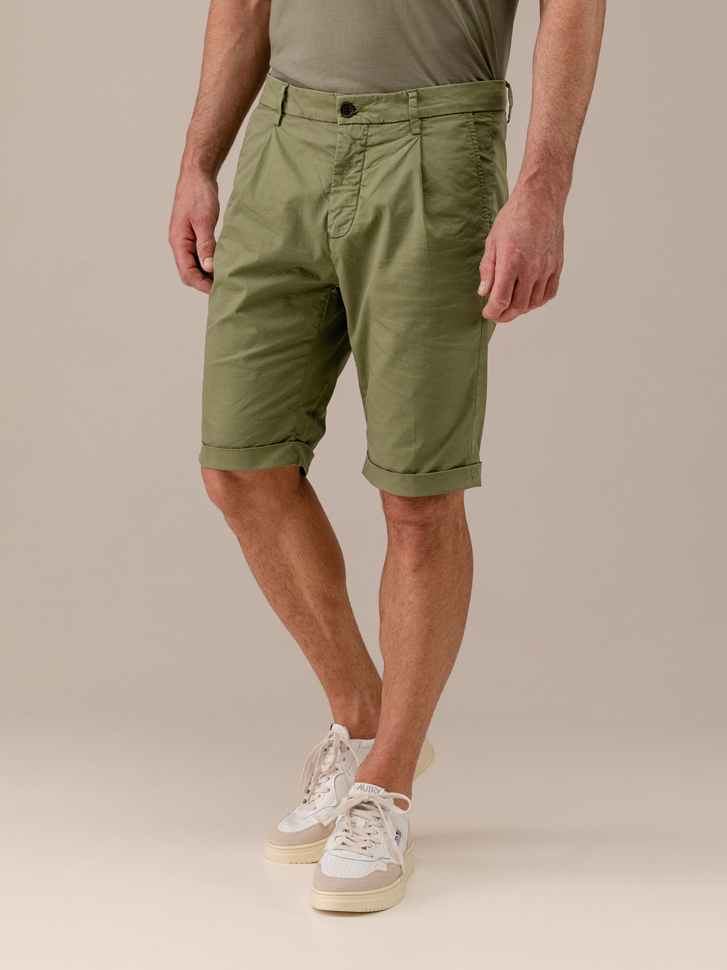 Detailansicht von Bermudas aus Baumwolle von MASON’S