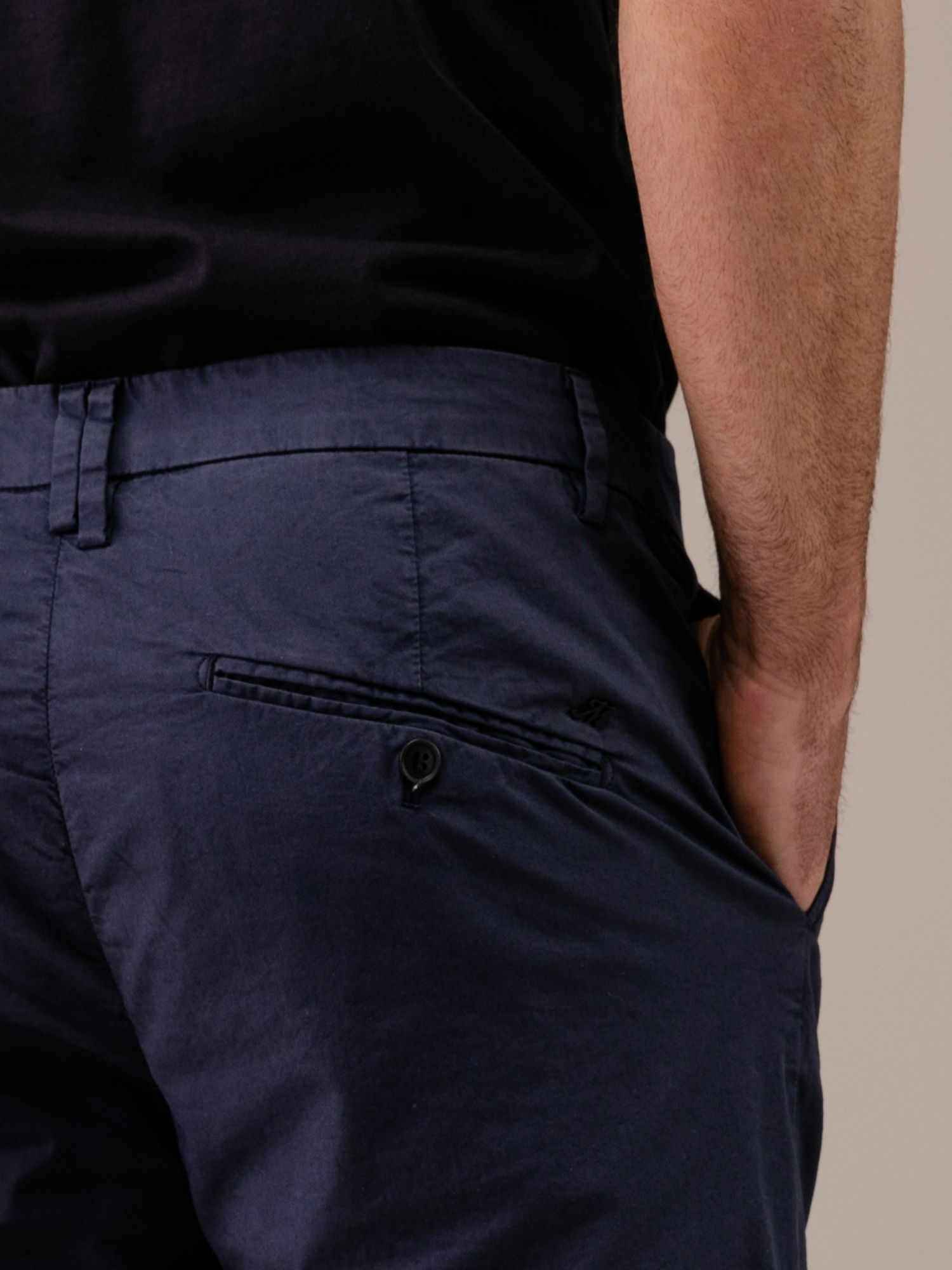 Detailansicht von Bermudas aus Baumwolle von MASON’S