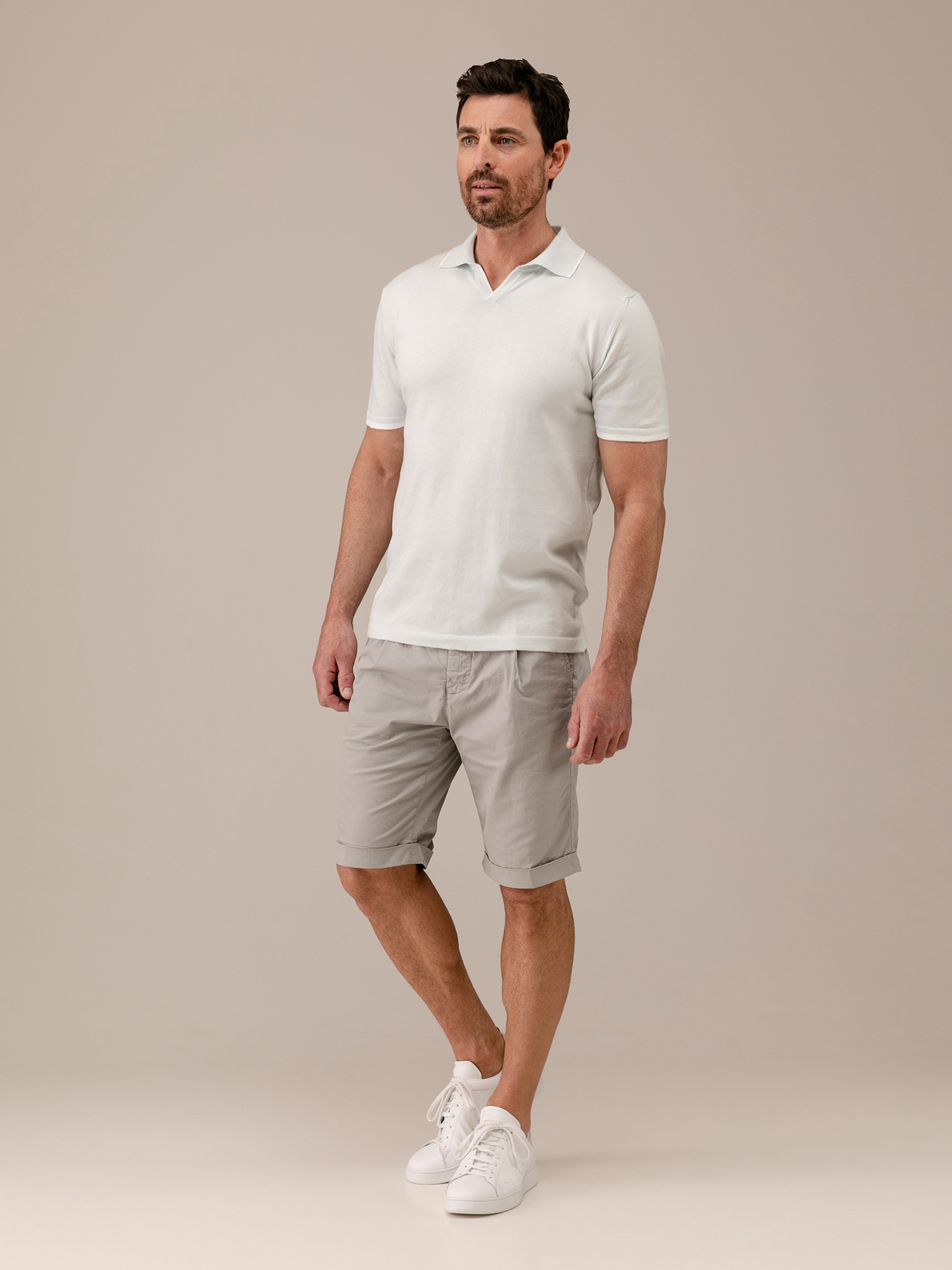 Detailansicht von Bermudas aus Baumwolle von MASON’S