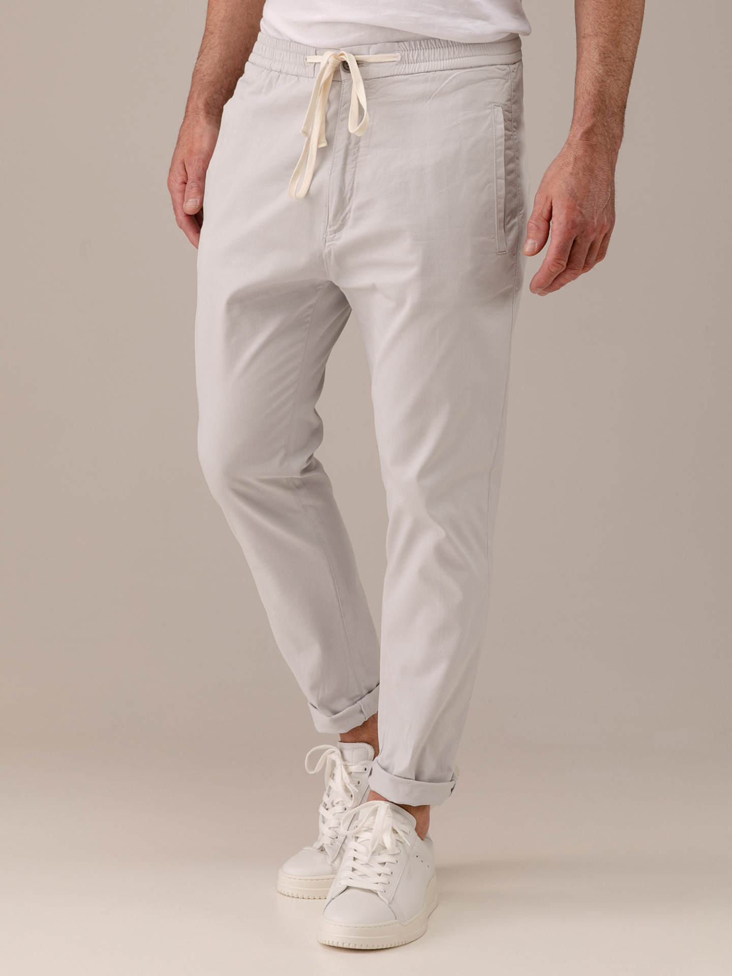 Detailansicht von Hose aus Baumwolle mit Tunnelzug von DRYKORN