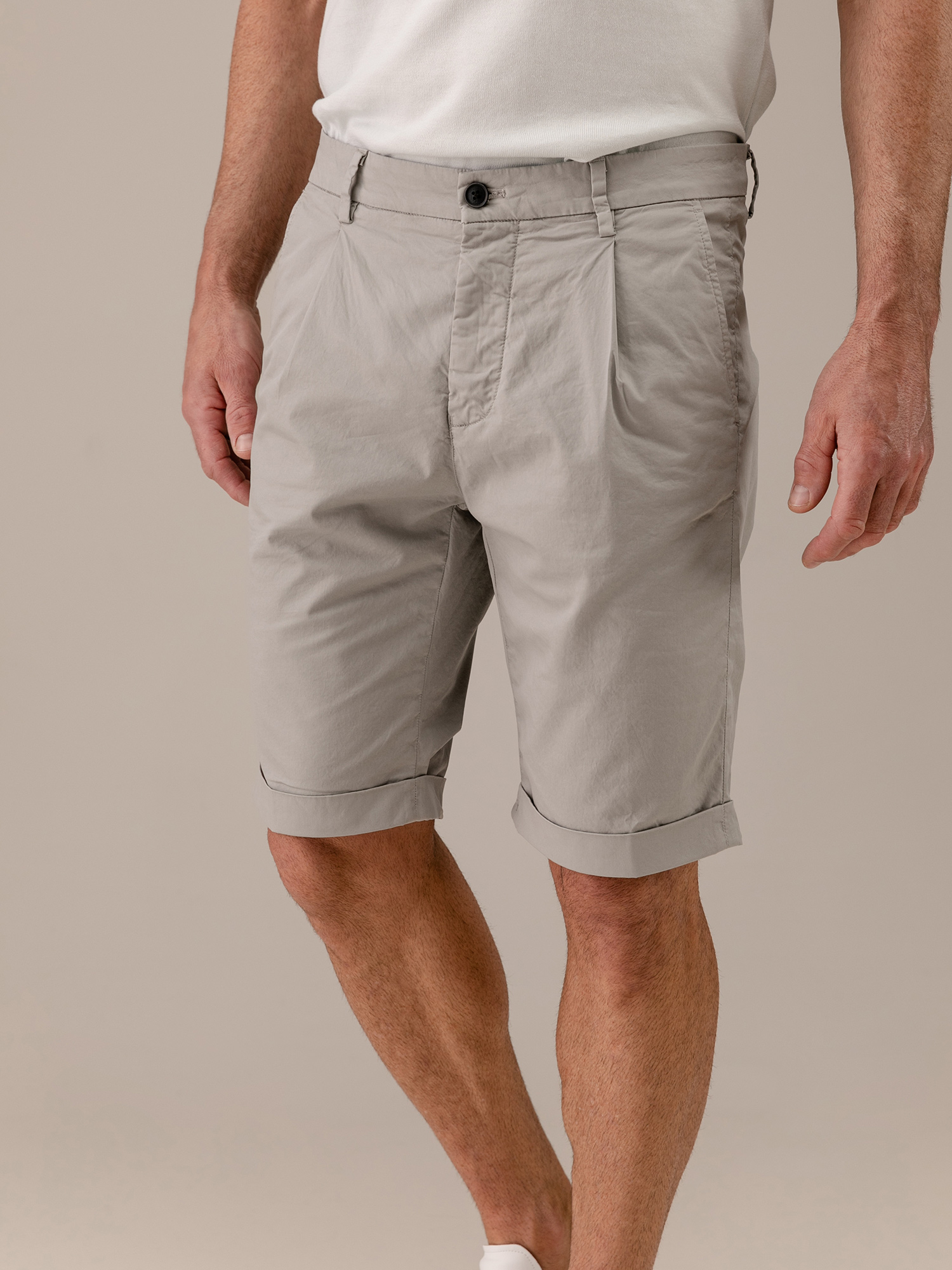 Detailansicht von Bermudas aus Baumwolle von MASON’S