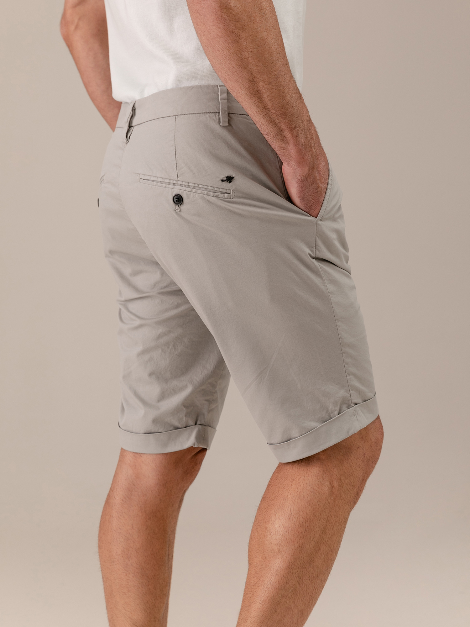 Detailansicht von Bermudas aus Baumwolle von MASON’S