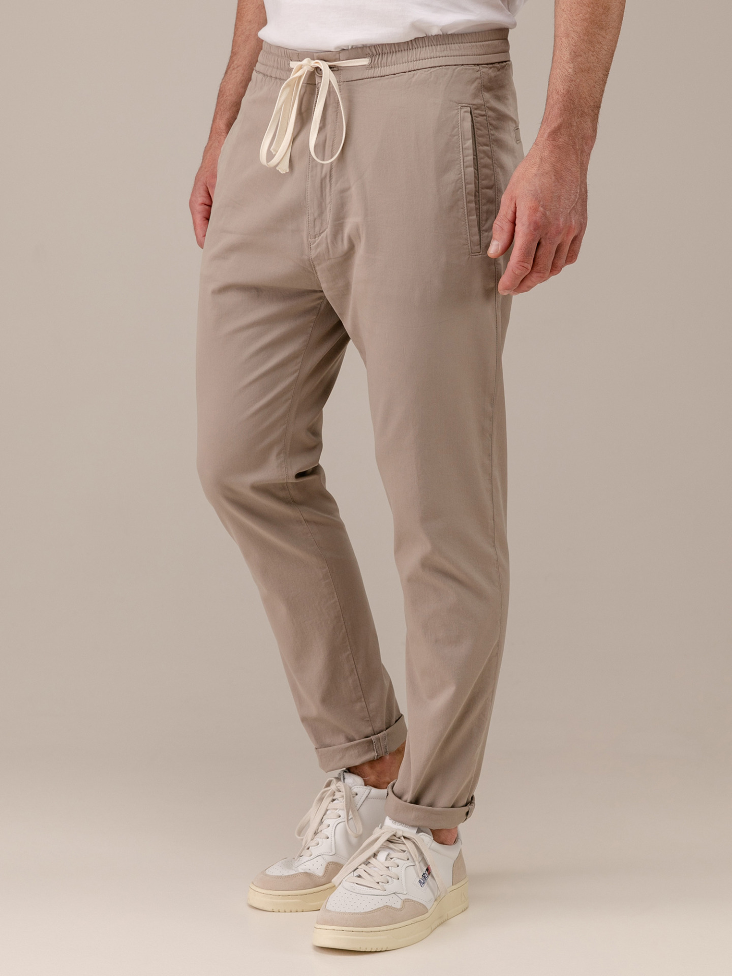 Detailansicht von Hose aus Baumwolle mit Tunnelzug von DRYKORN