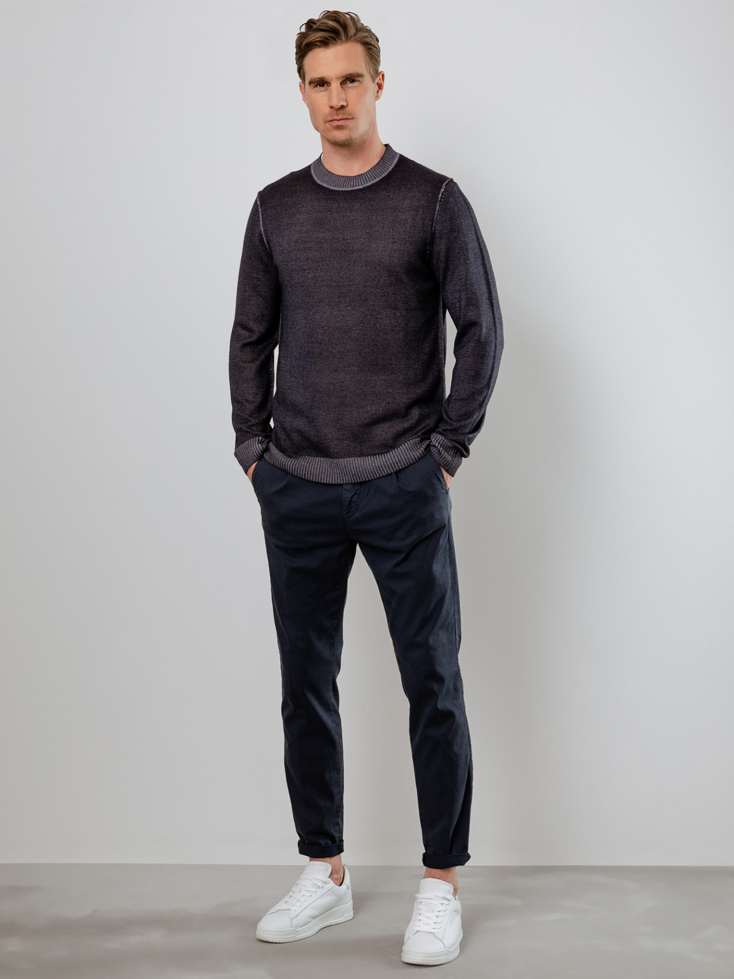 Detailansicht von Chinohose aus Baumwolle von MASON’S