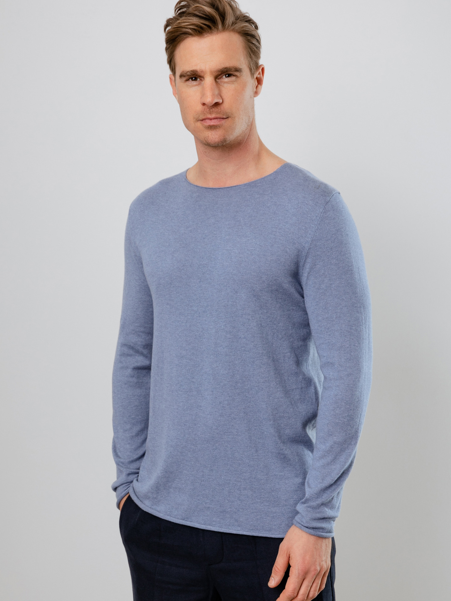 Detailansicht von Pullover aus Baumwolle von AMERICAN VINTAGE