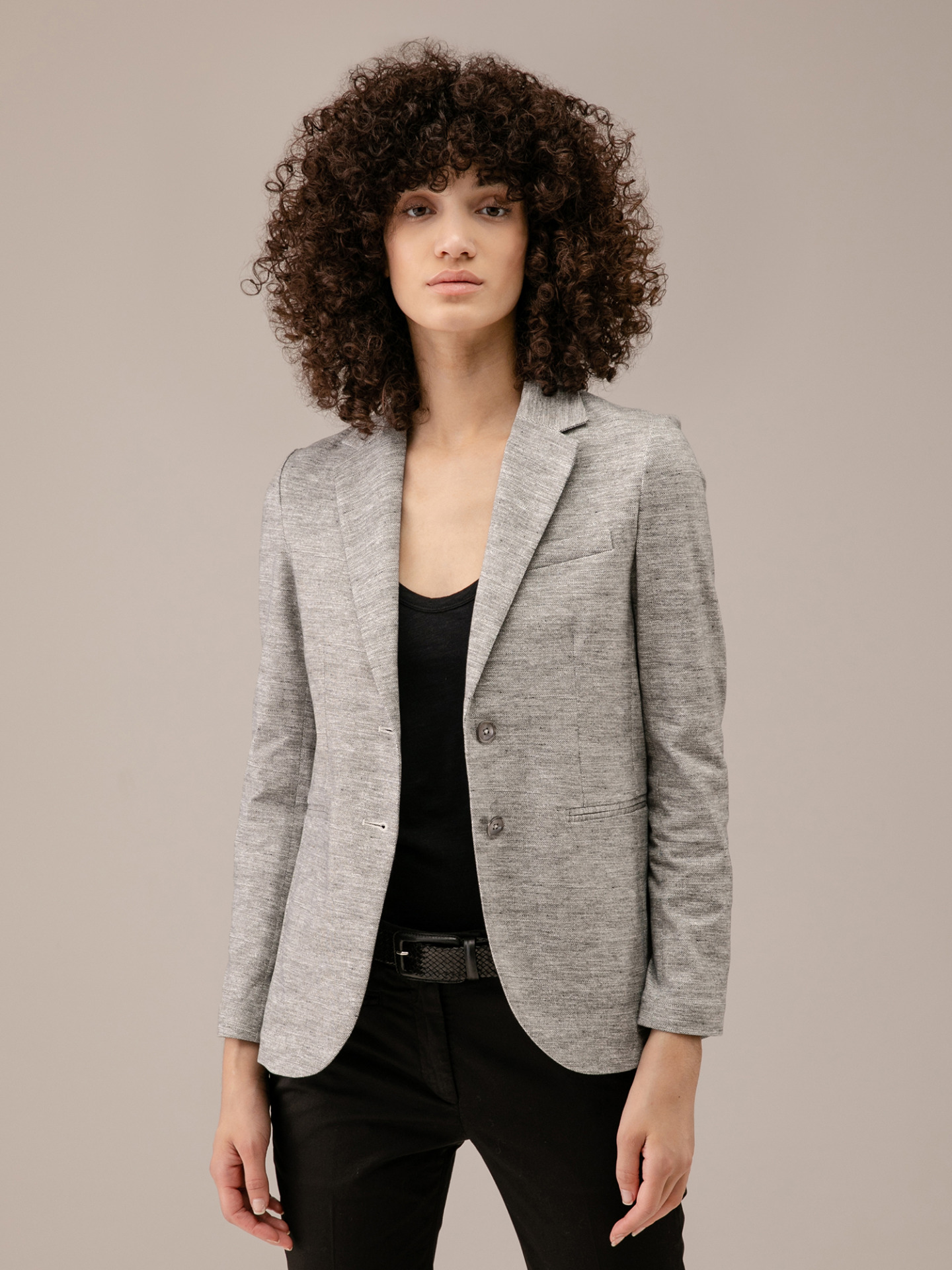 Detailansicht von Blazer aus Baumwolle von CIRCOLO