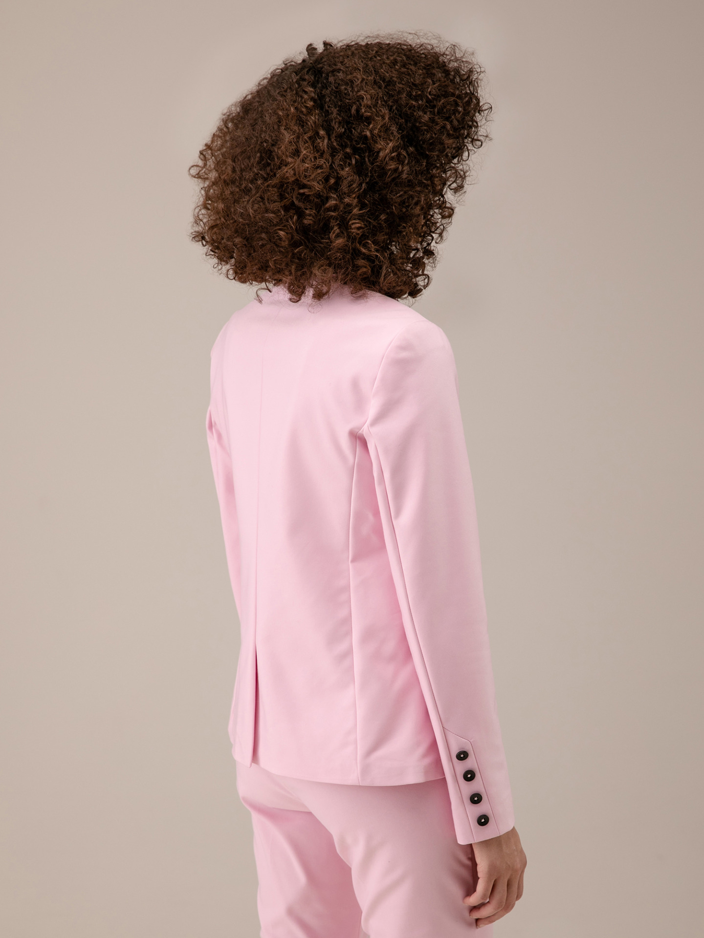 Detailansicht von Blazer aus Baumwolle von MOS MOSH