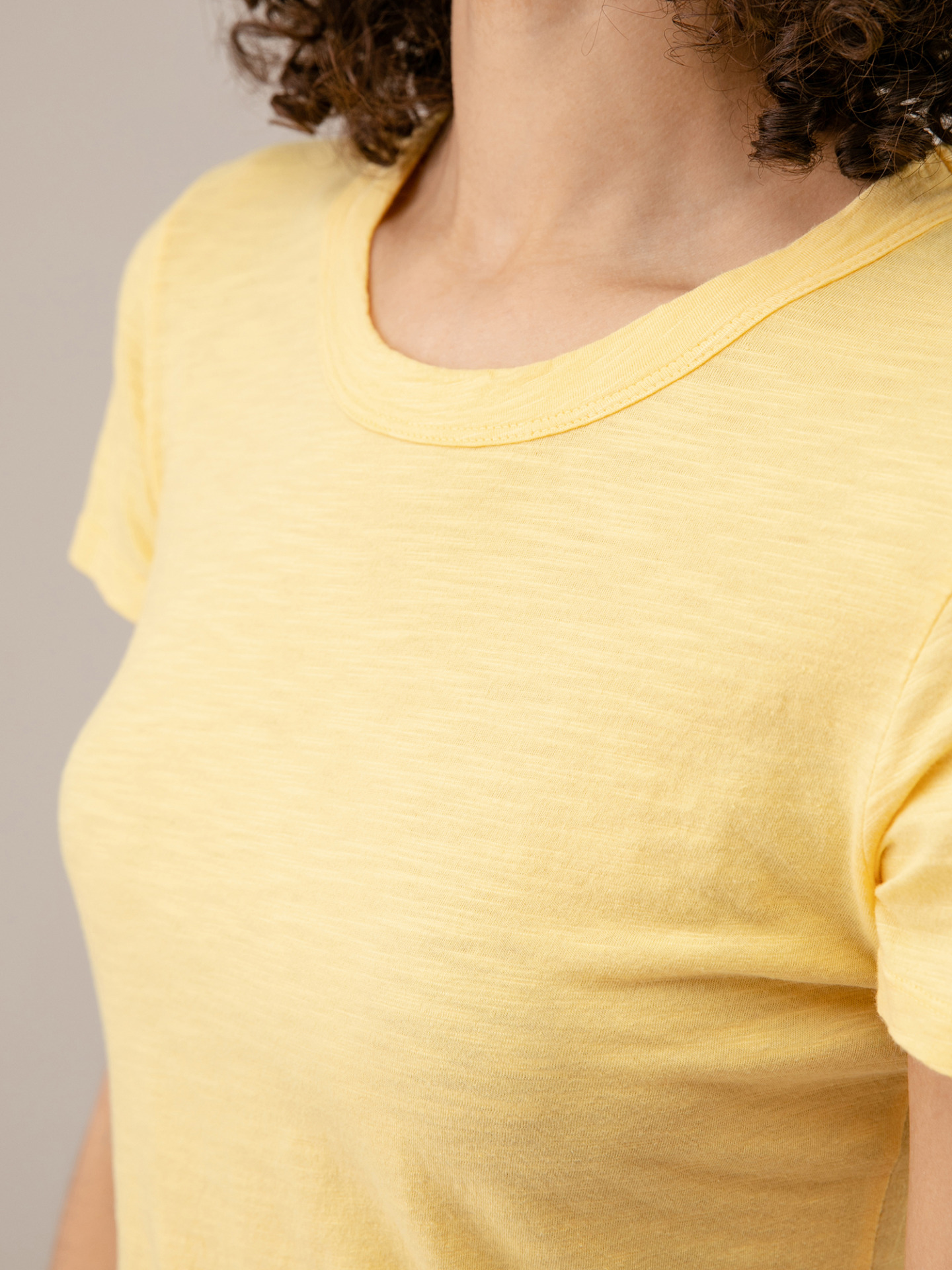 Detailansicht von T-Shirt aus Baumwolle von DANIELS