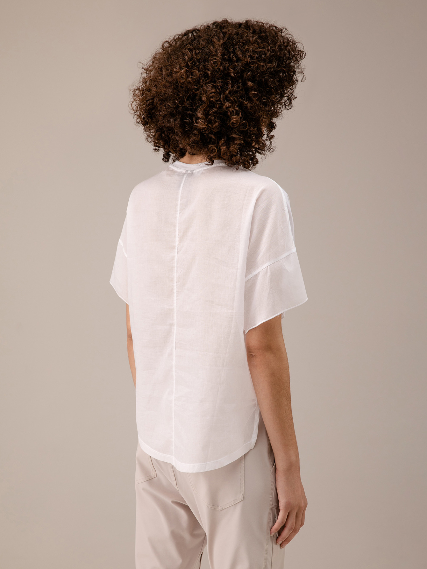 Detailansicht von T-Shirt aus Baumwolle von 10 DAYS