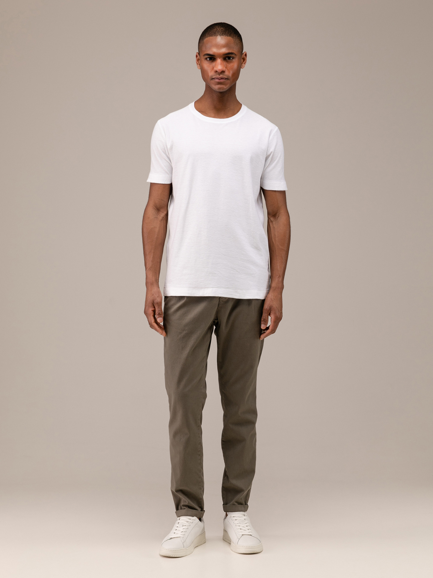 Detailansicht von Chinohose aus Baumwolle von MASON’S