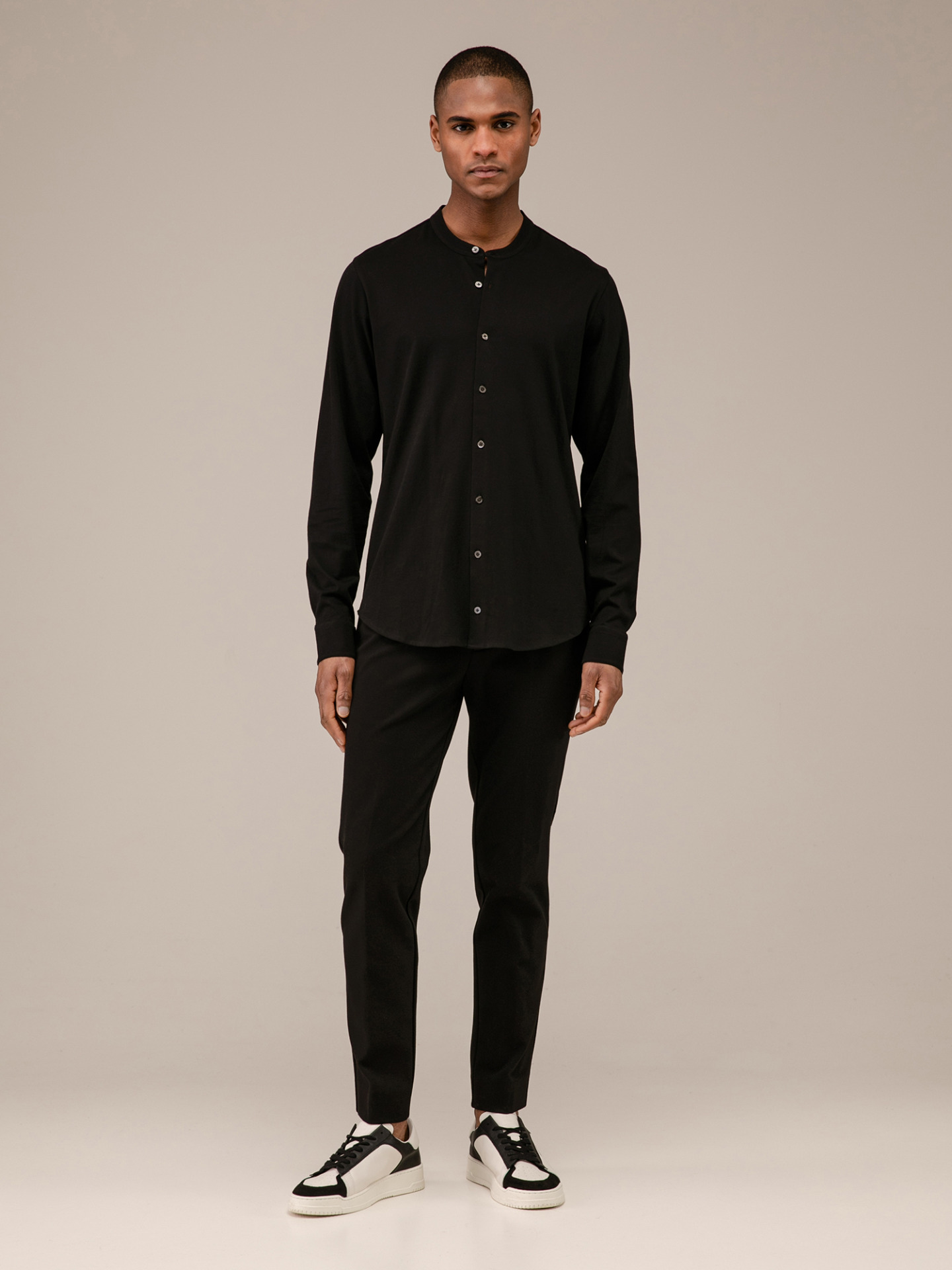 Detailansicht von Durchgeknöpftes Langarmshirt von STEFAN BRANDT