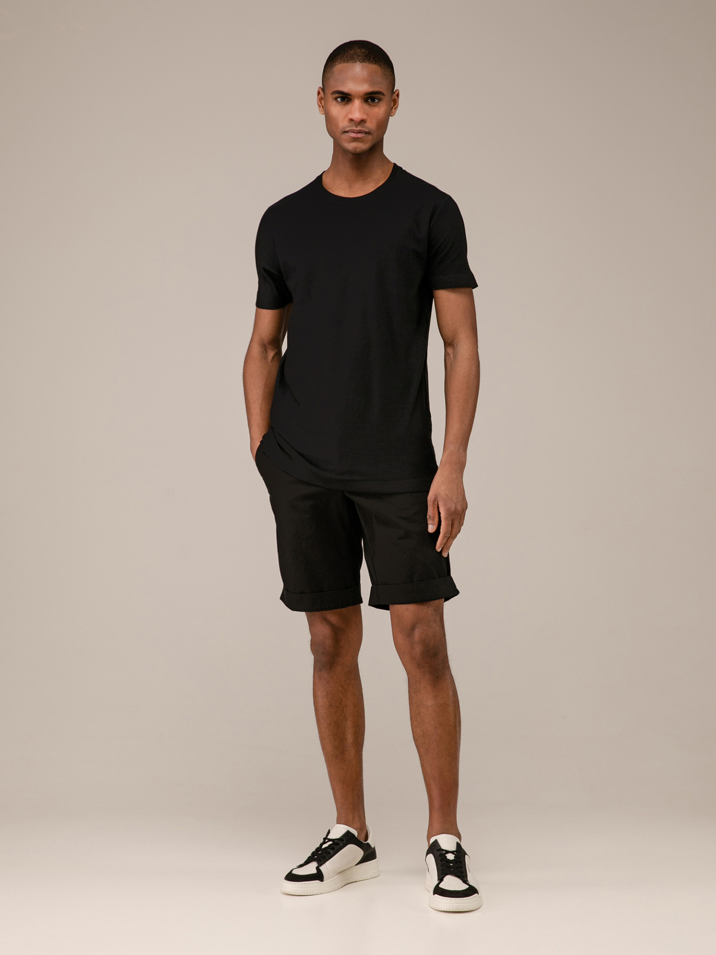 Detailansicht von Bermudas aus Baumwolle von MASON’S