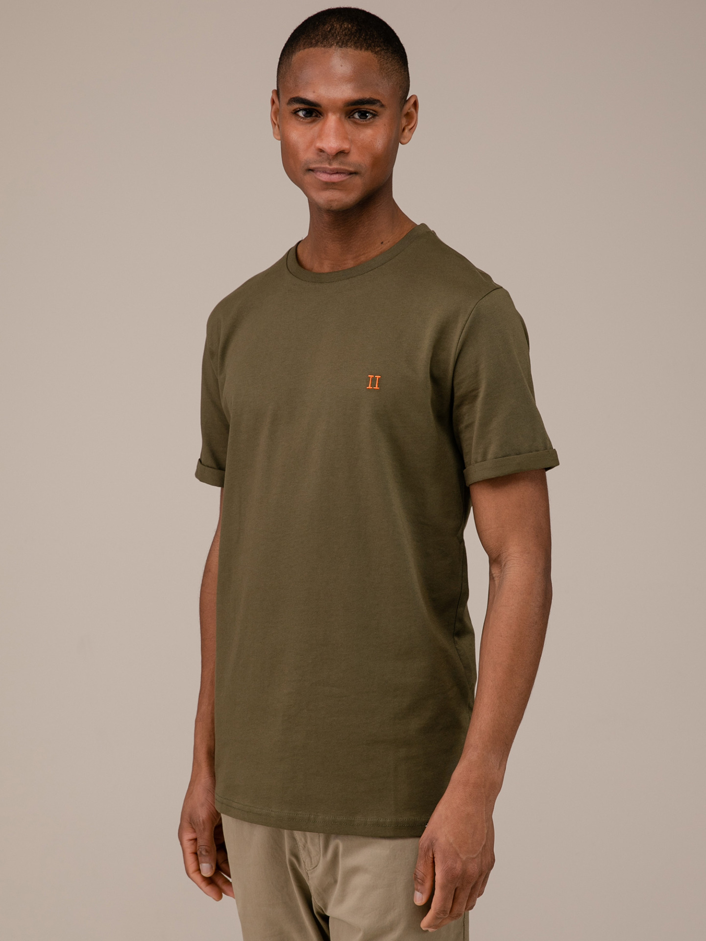 Detailansicht von T-Shirt aus Baumwolle von LES DEUX