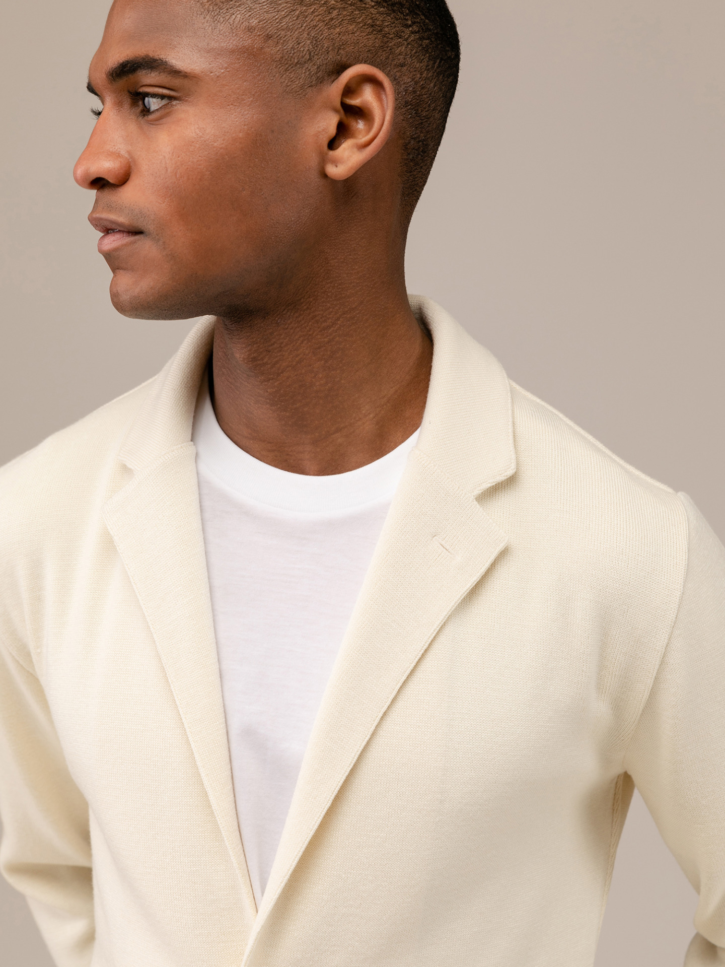 Detailansicht von Wollsakko von LARDINI