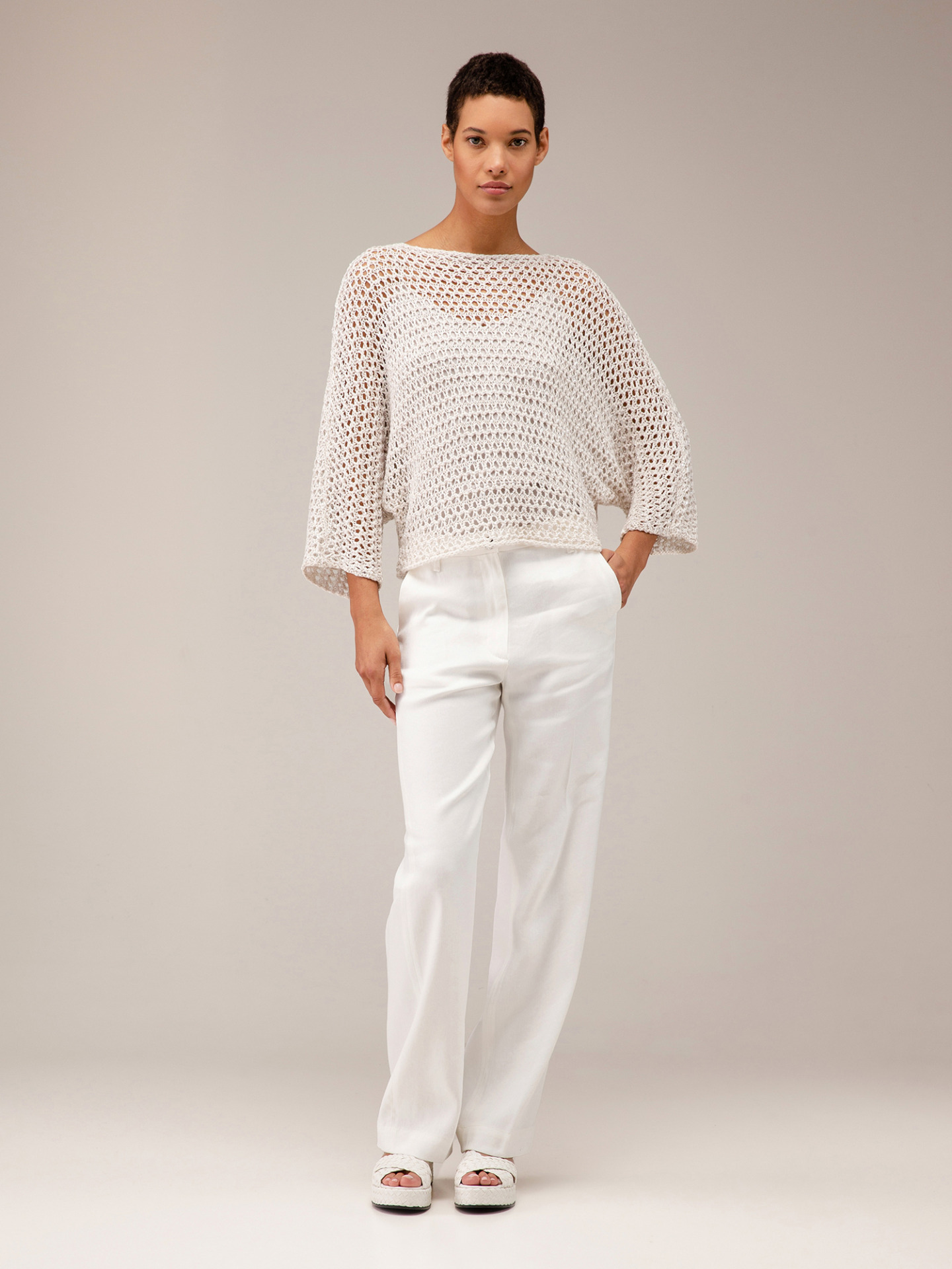 Detailansicht von Pullover mit 3/4-Arm von ANTONELLI