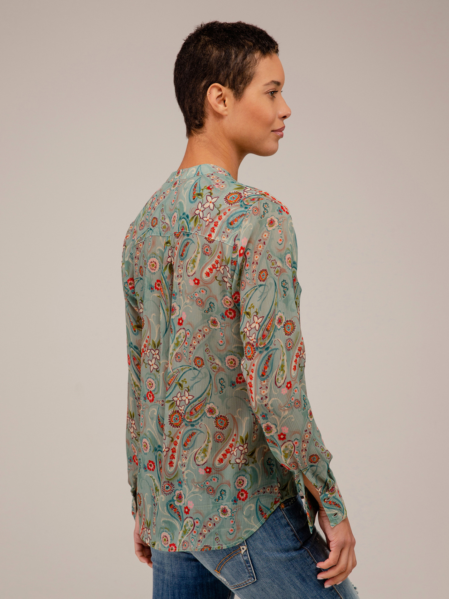 Detailansicht von Gemusterte Bluse von DANIELS