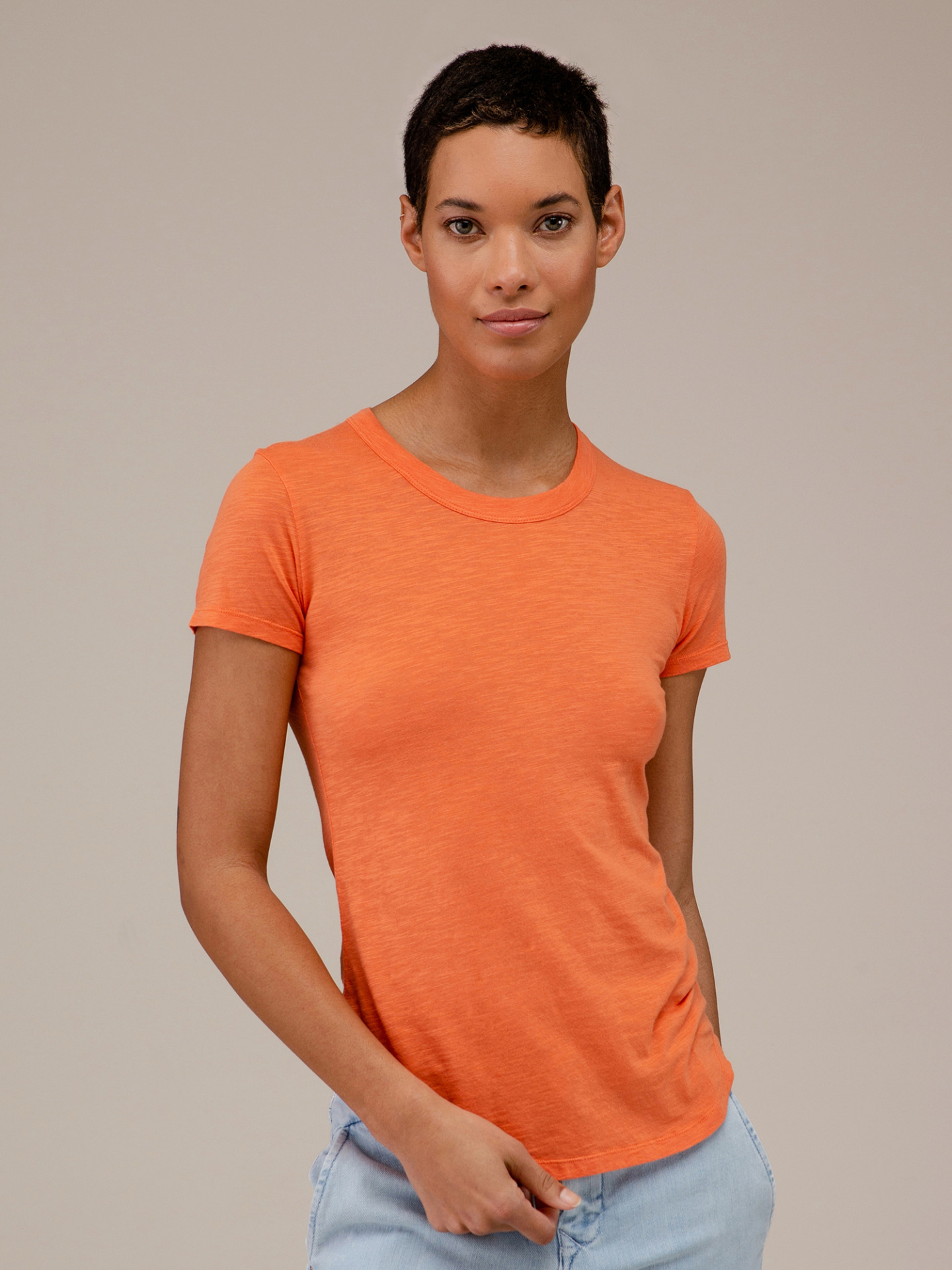 Detailansicht von T-Shirt aus Baumwolle von DANIELS