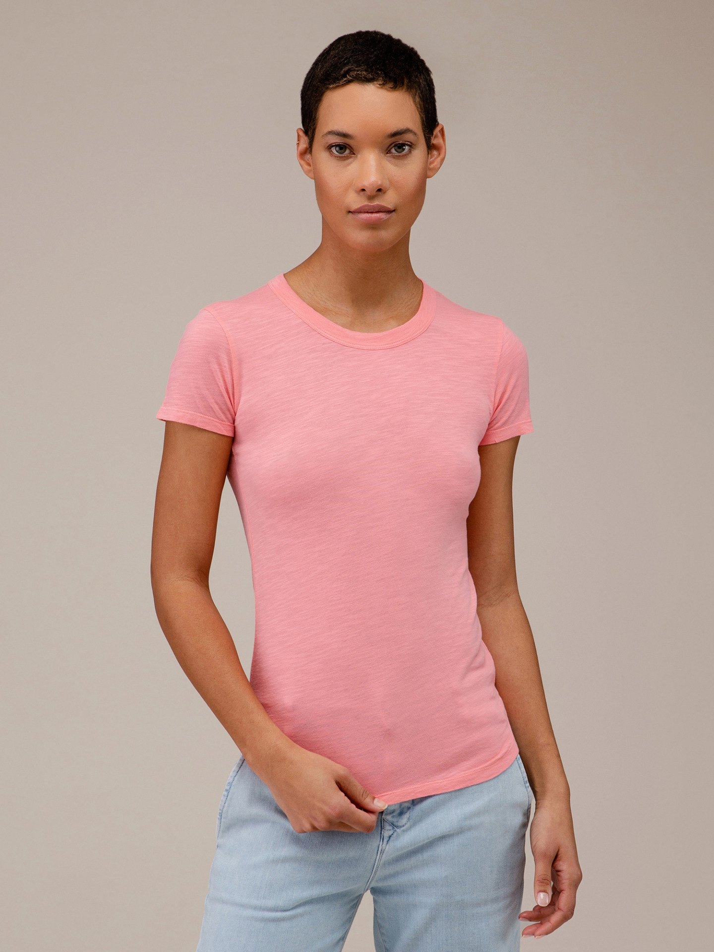 Detailansicht von T-Shirt aus Baumwolle von DANIELS