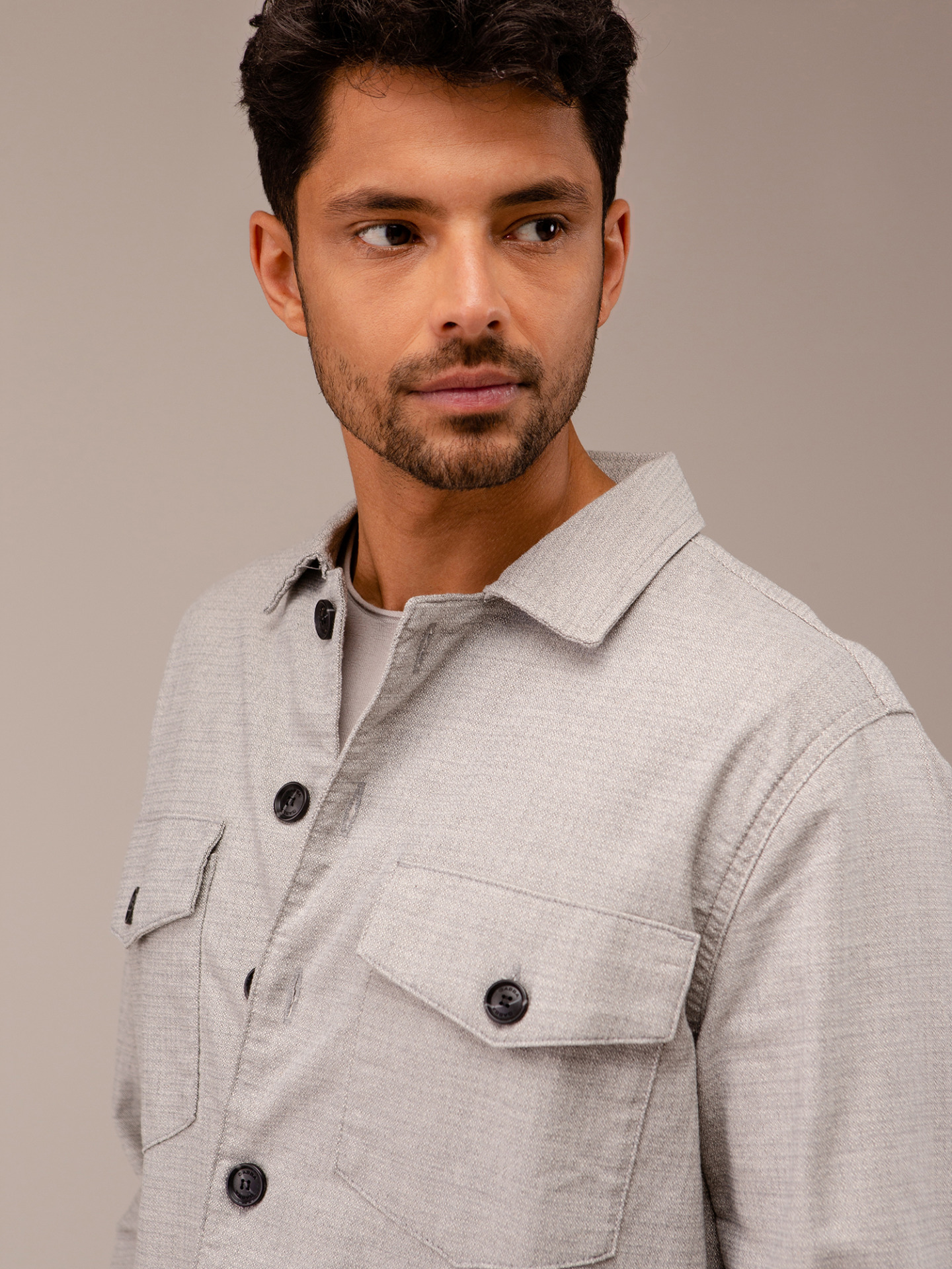 Detailansicht von Hemdjacke von GABBA