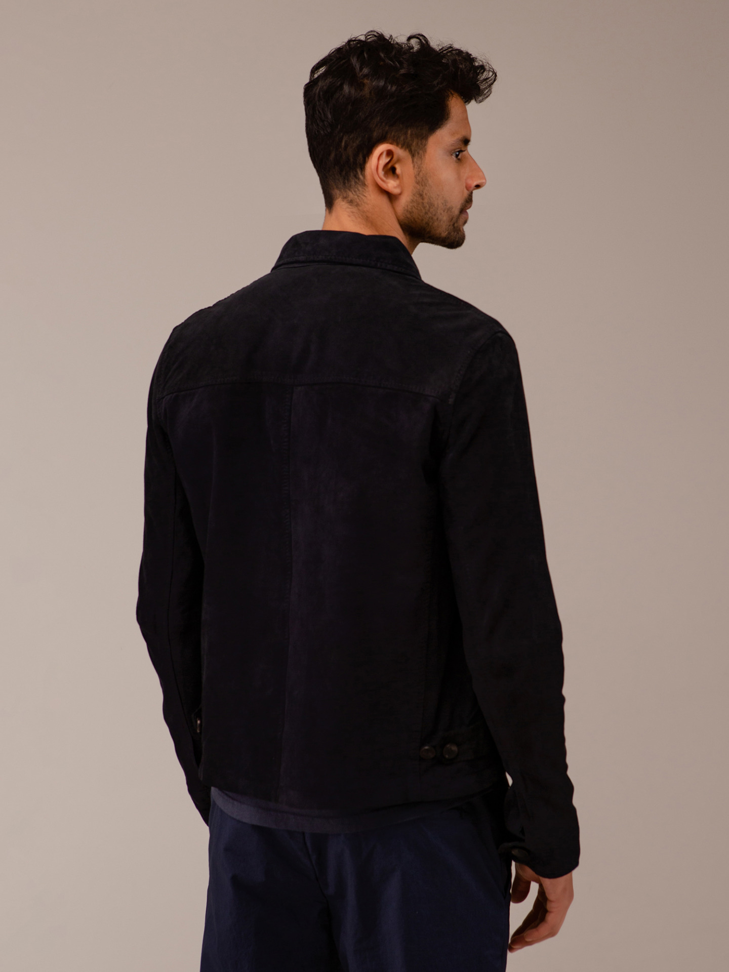 Detailansicht von Lederjacke von THE JACK LEATHERS