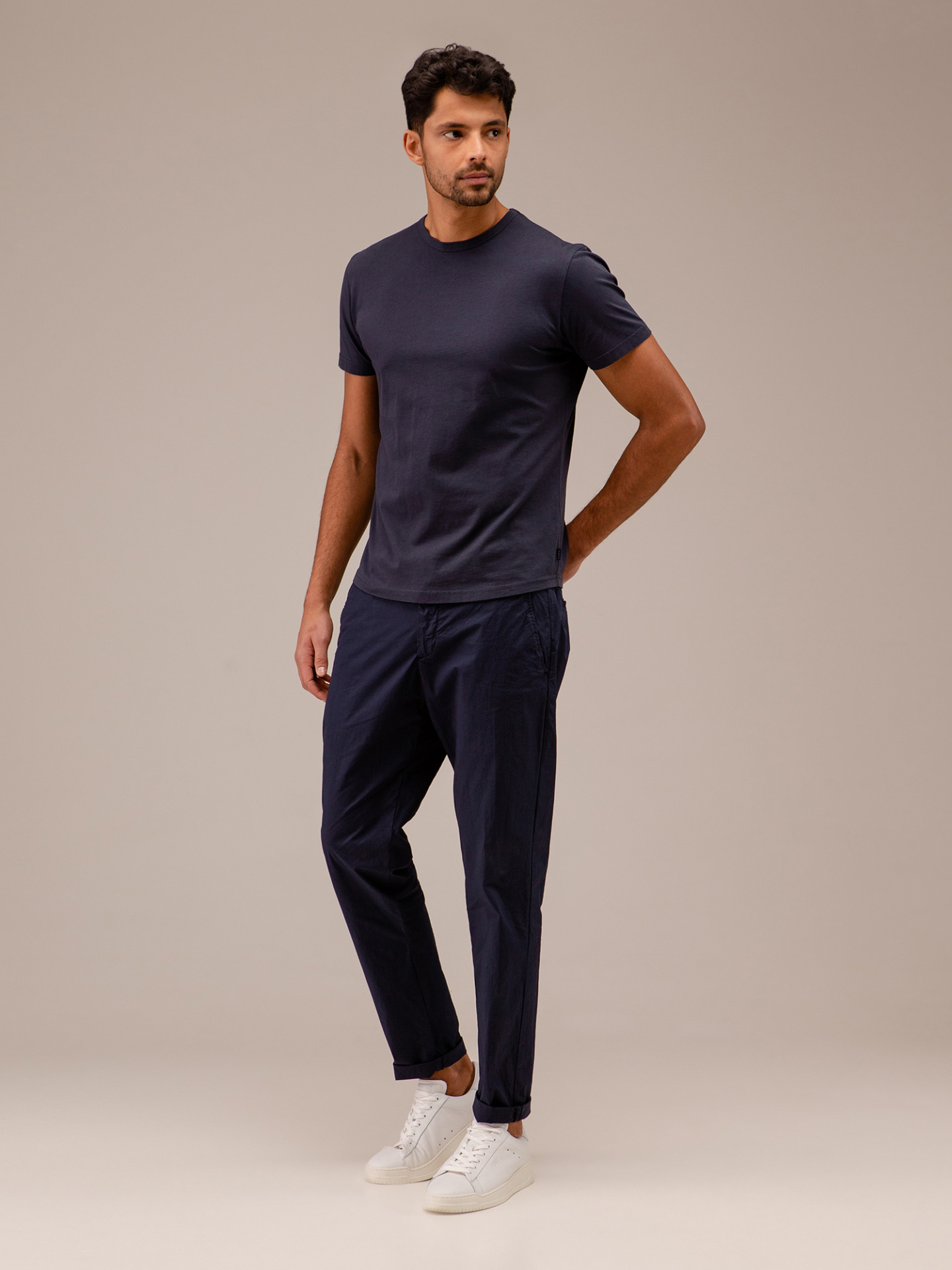 Detailansicht von T-Shirt aus Baumwolle von 04651