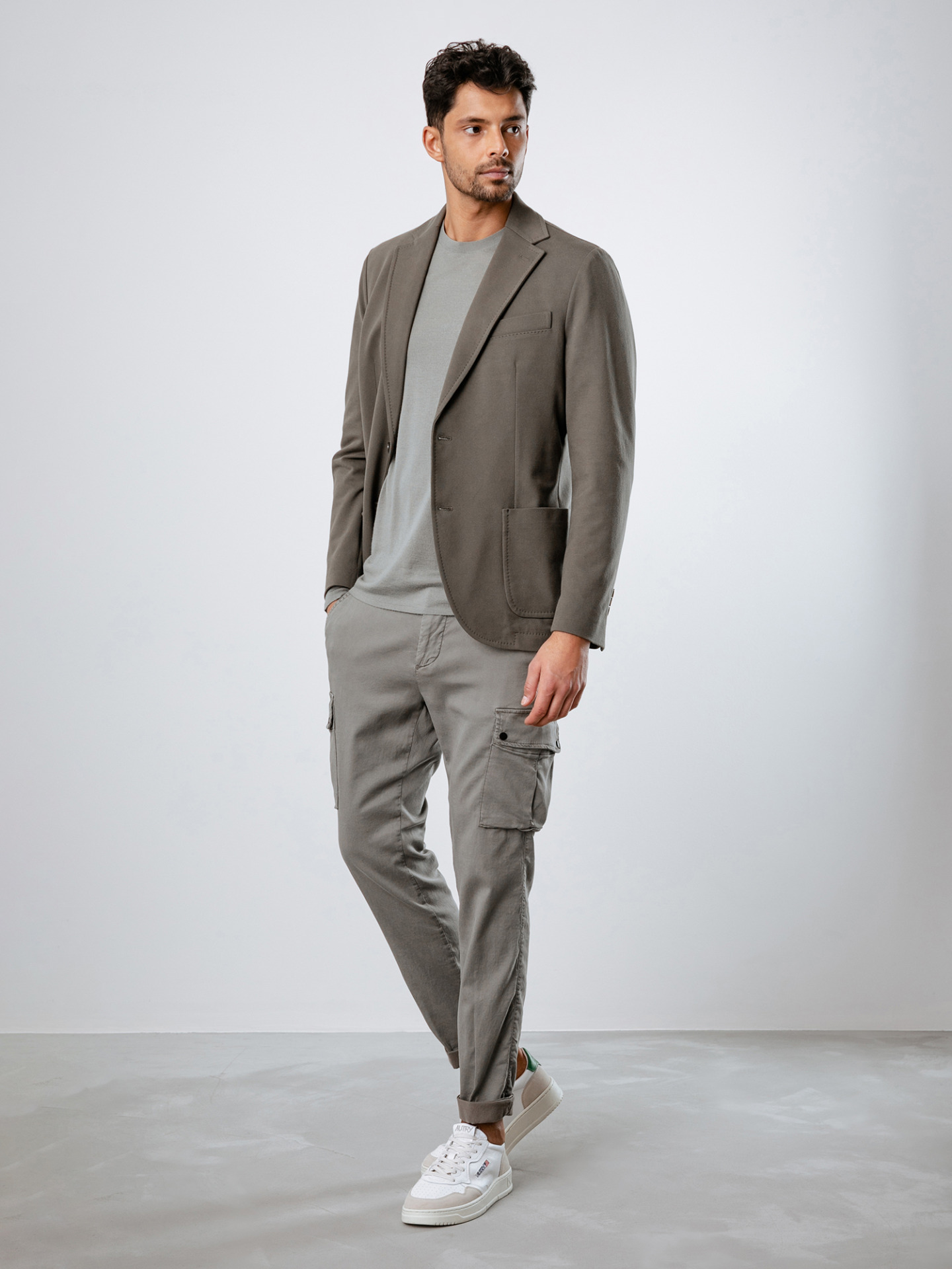 Detailansicht von Baumwollsakko von CIRCOLO