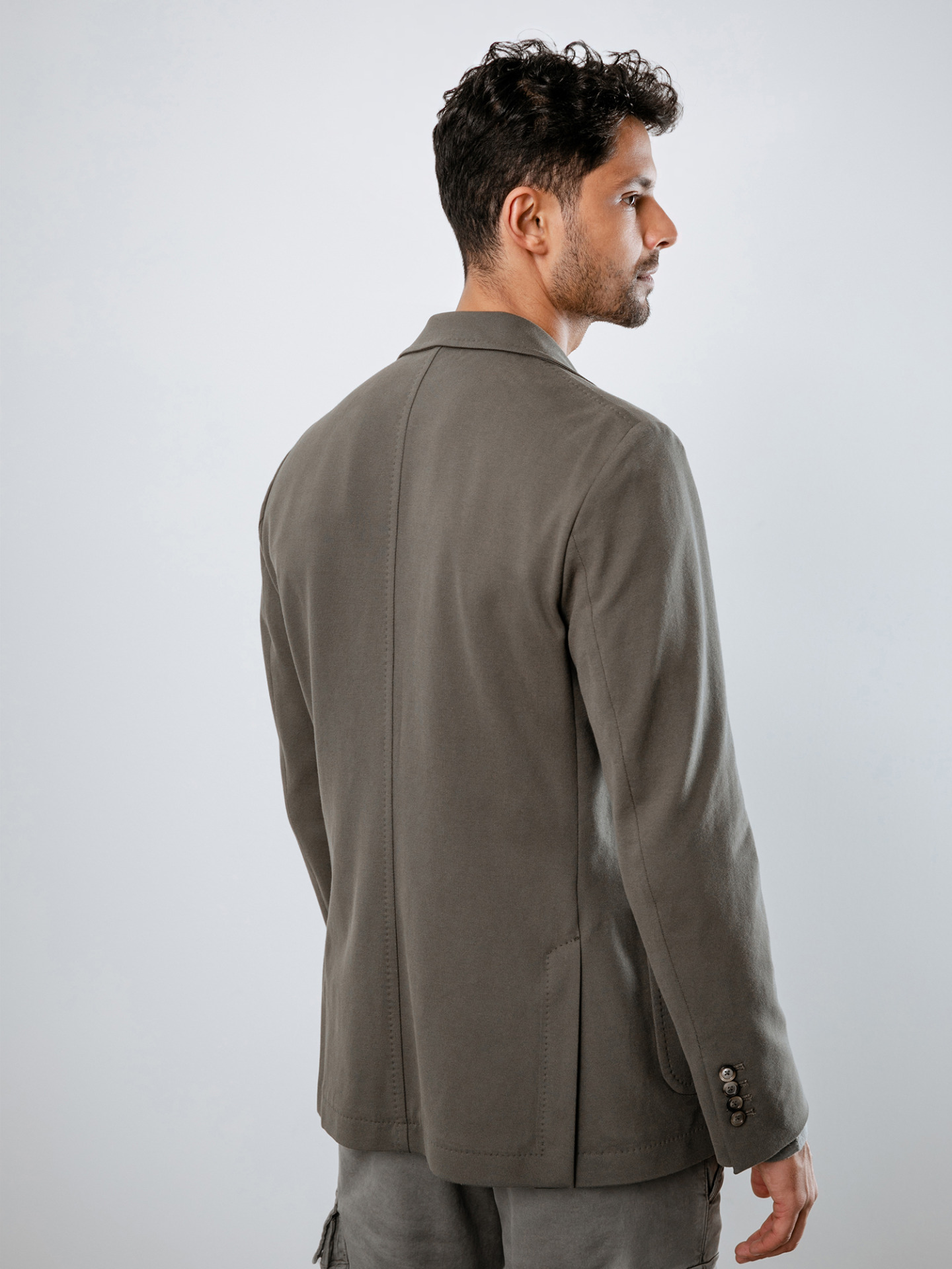 Detailansicht von Baumwollsakko von CIRCOLO