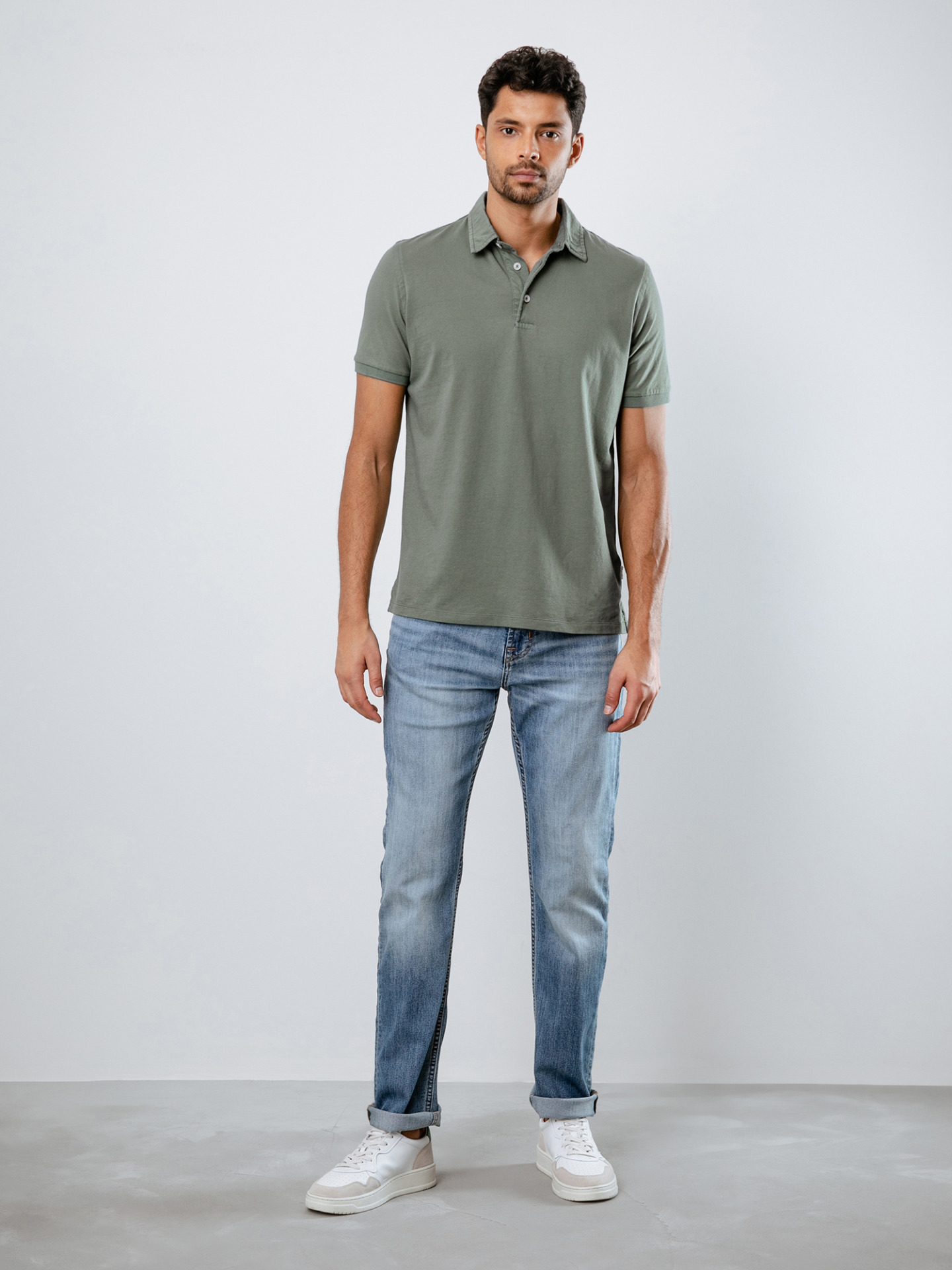 Detailansicht von Slim Fit Jeans von 7 FOR ALL MANKIND